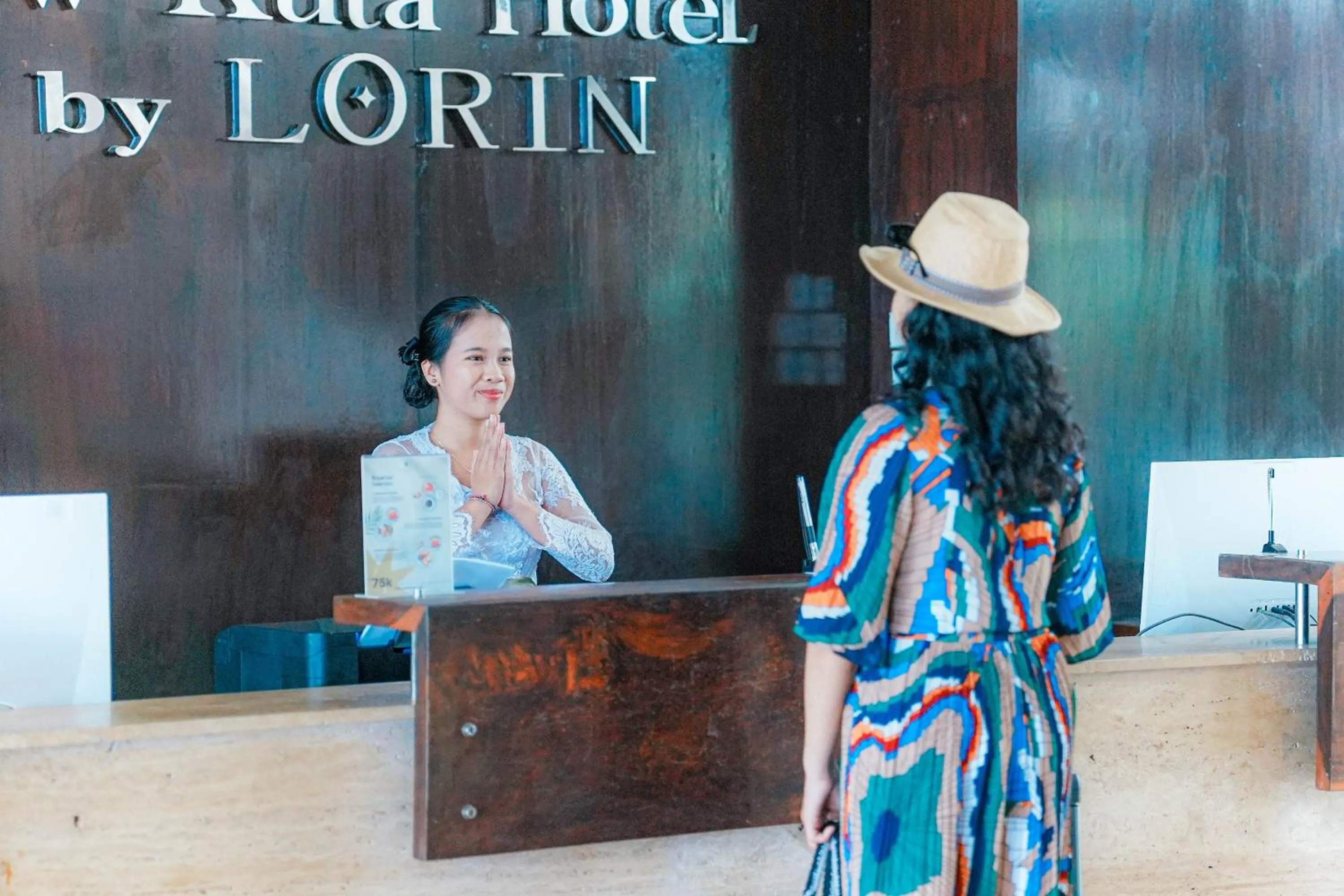 Lobby or reception in New Kuta Hotel by LORIN