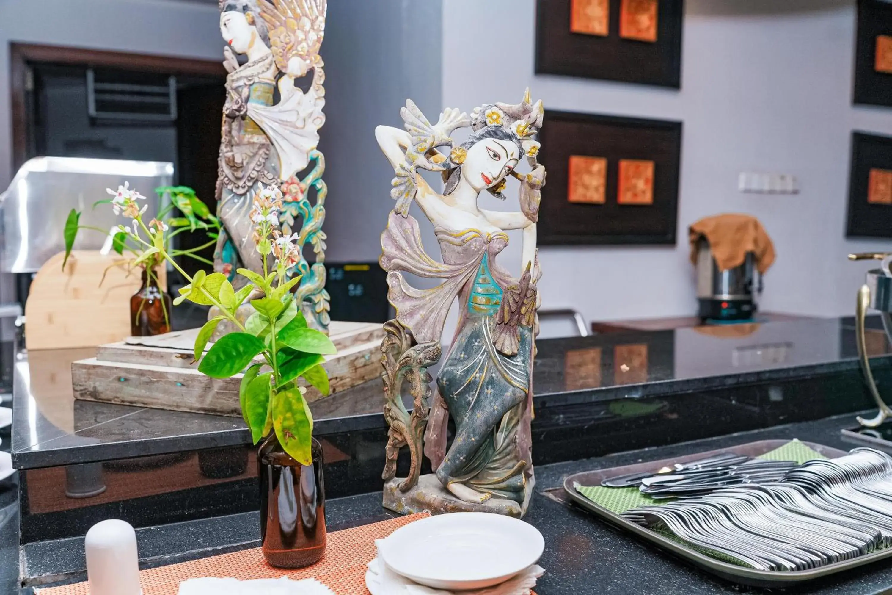 Buffet breakfast in New Kuta Hotel by LORIN Buffet breakfast in New Kuta Hotel by LORIN