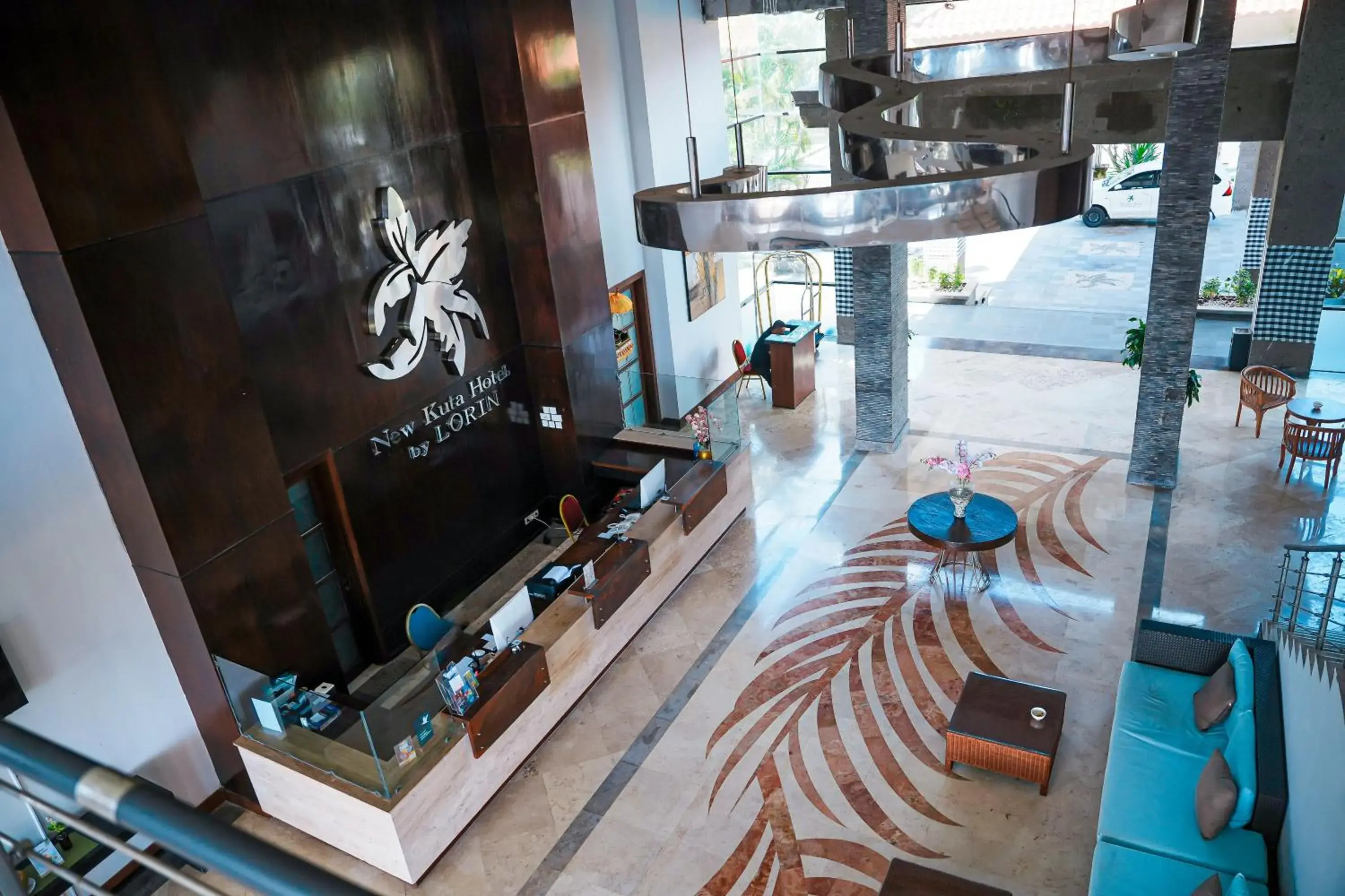Lobby or reception in New Kuta Hotel by LORIN Lobby or reception in New Kuta Hotel by LORIN