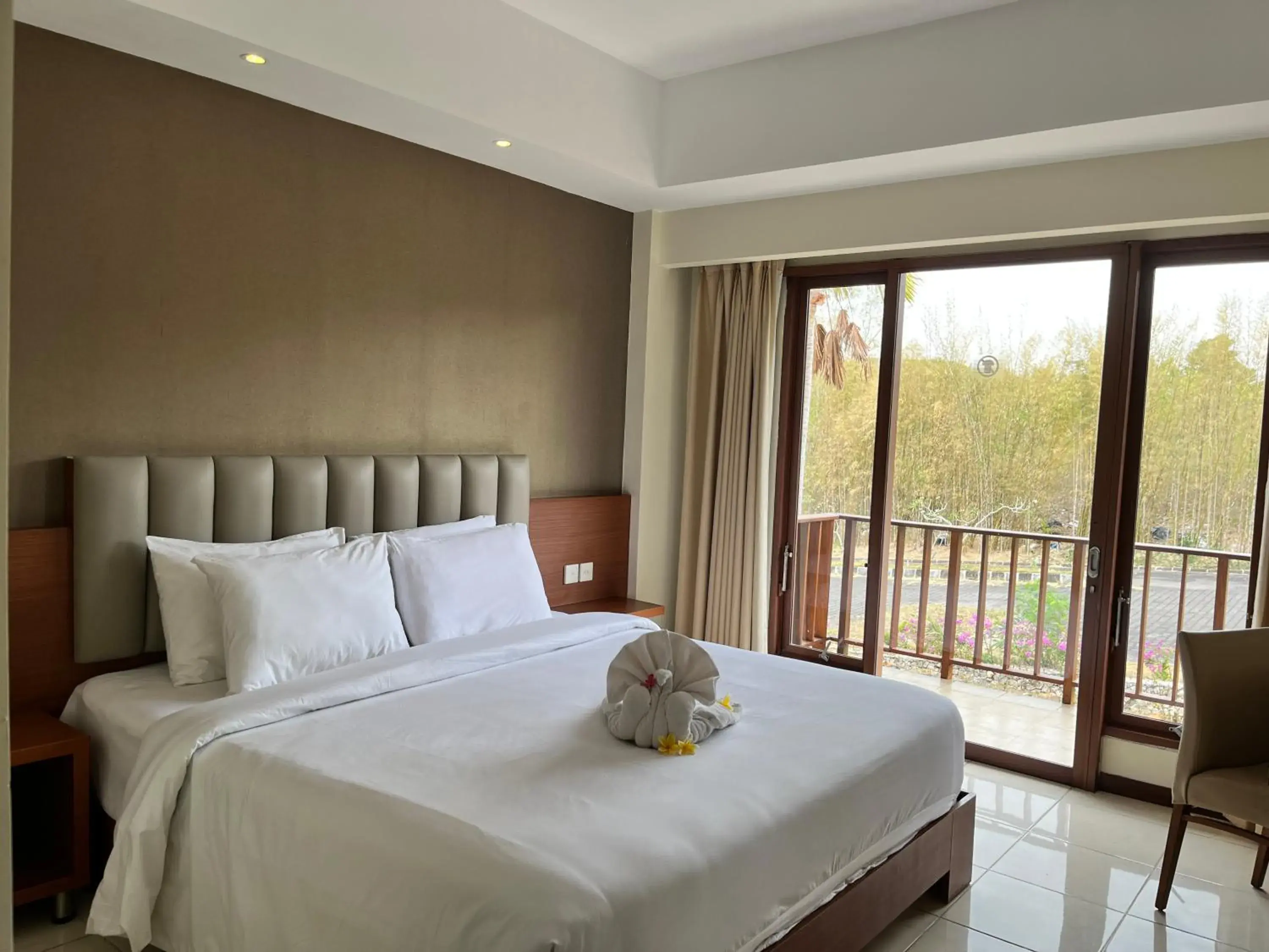 Bed in New Kuta Hotel by LORIN Bed in New Kuta Hotel by LORIN