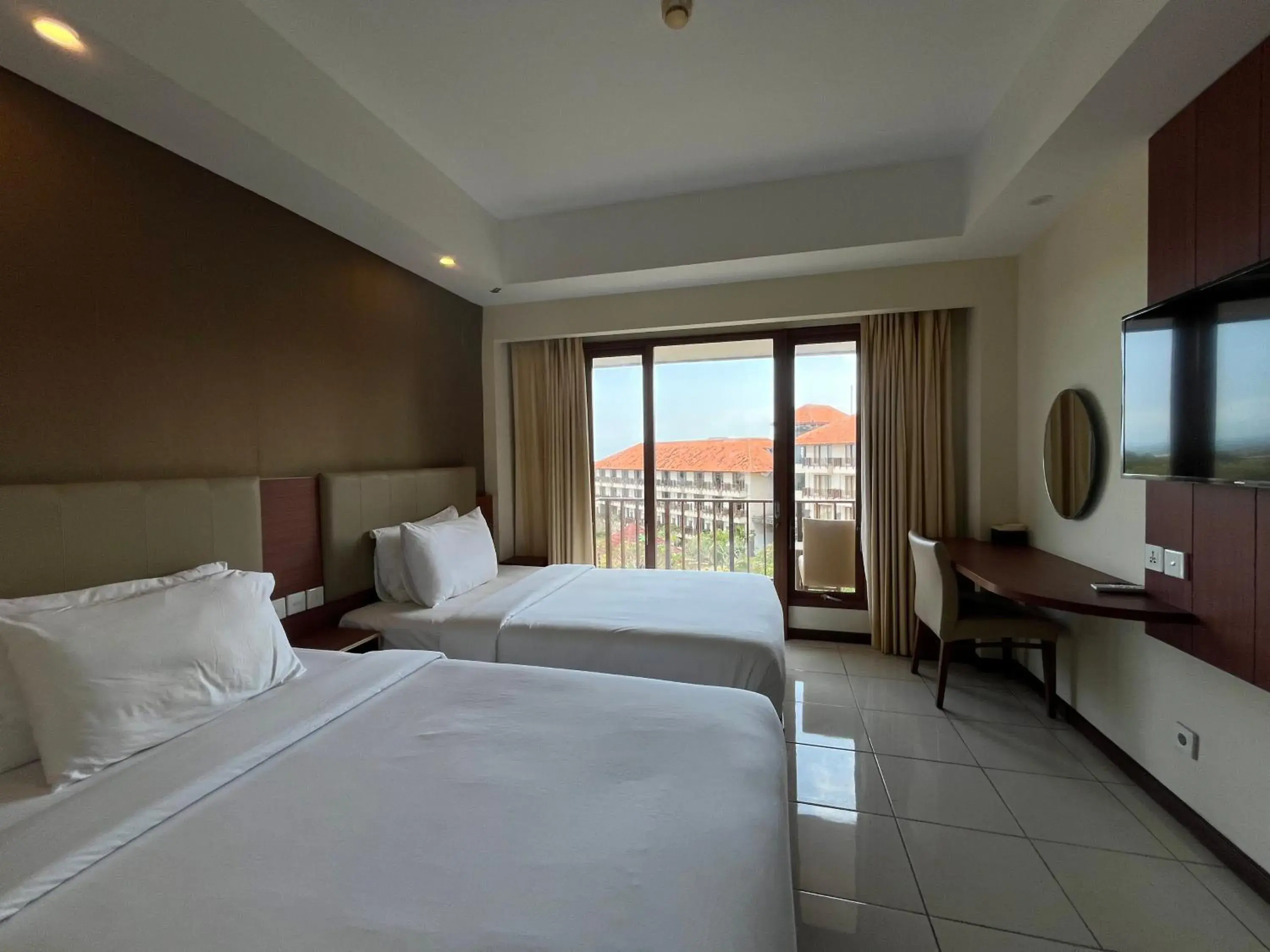 Bed in New Kuta Hotel by LORIN Bed in New Kuta Hotel by LORIN