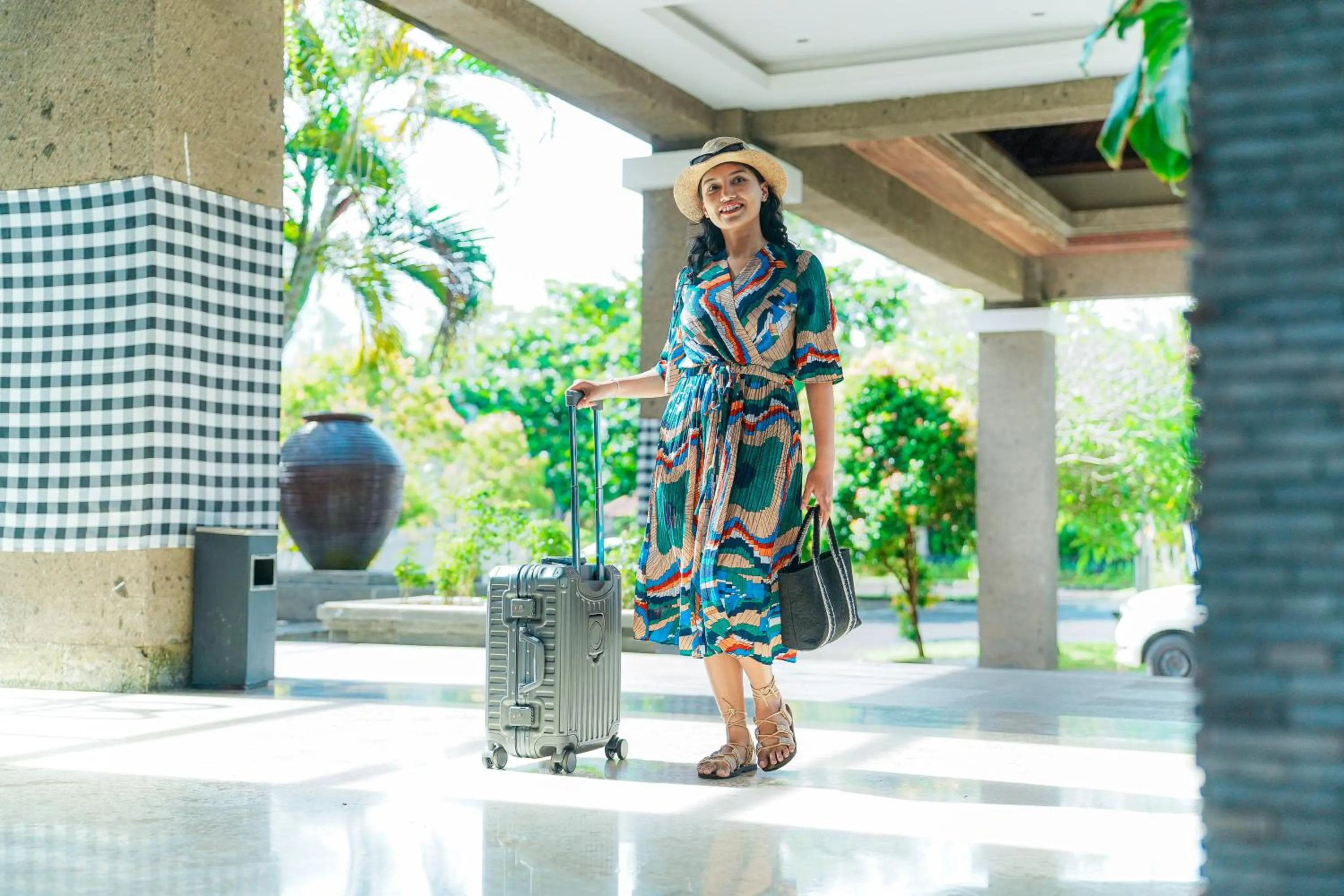 Lobby or reception in New Kuta Hotel by LORIN