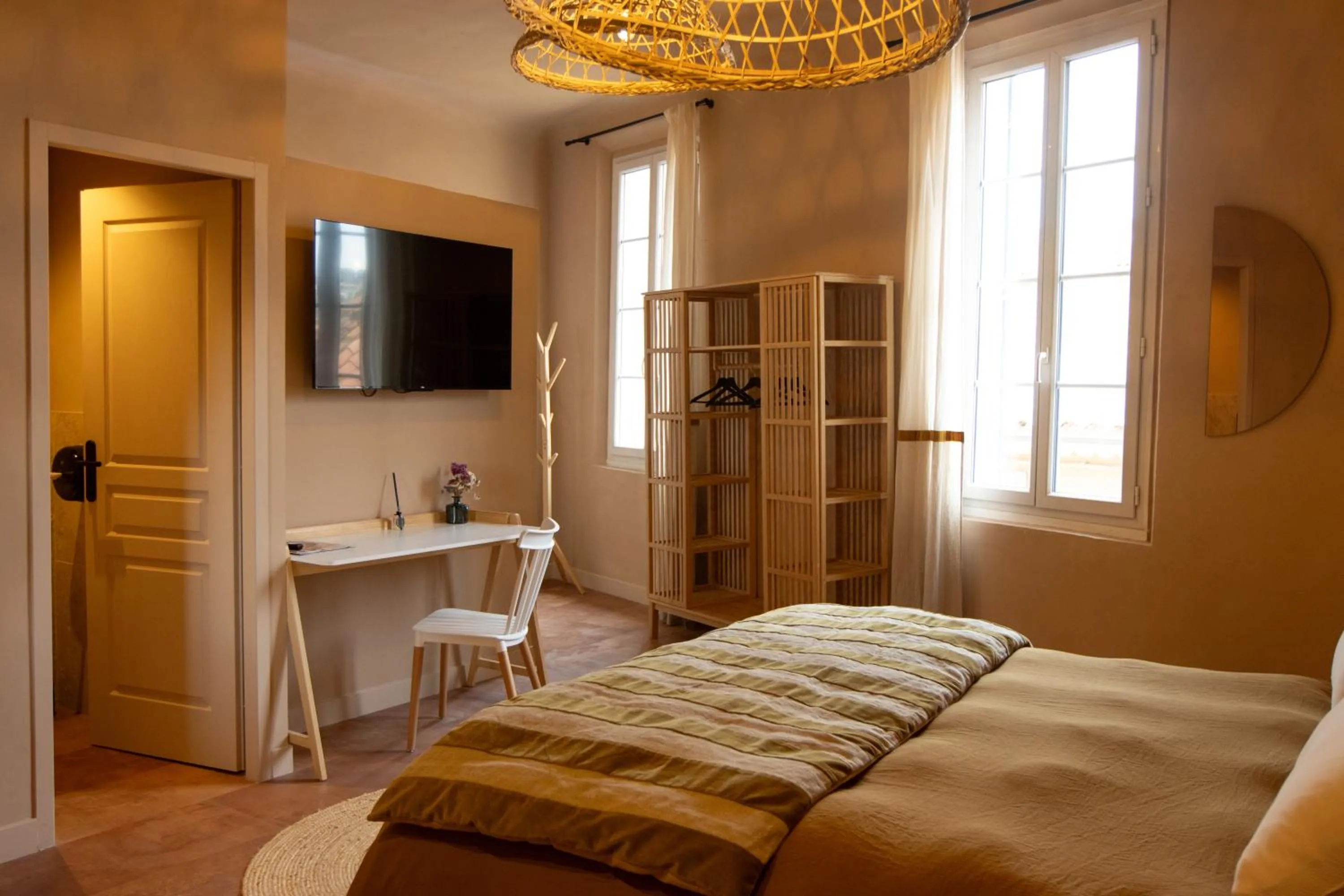 Bed in LE CLOS DES ARÔMES