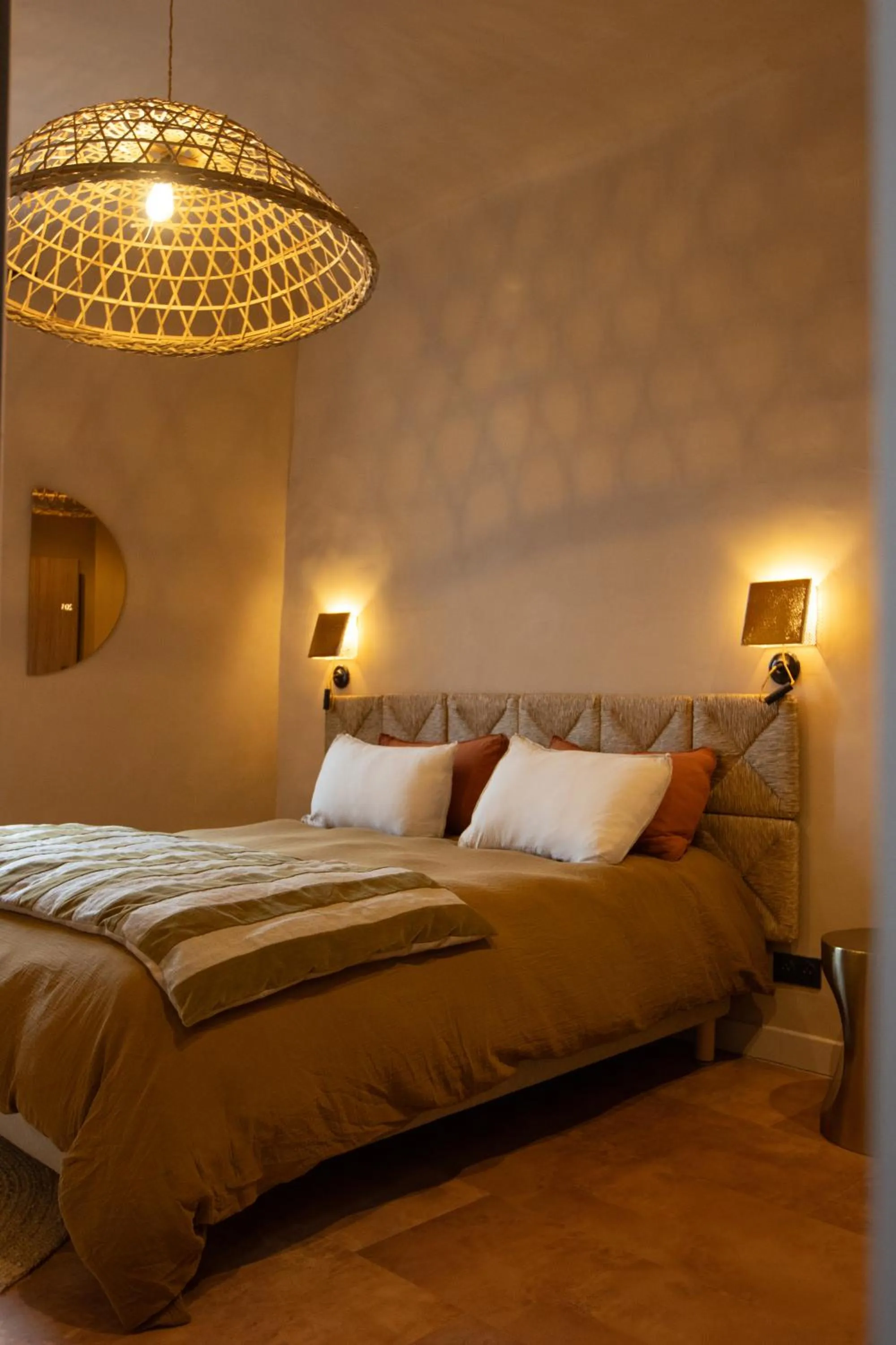 Bed in LE CLOS DES ARÔMES