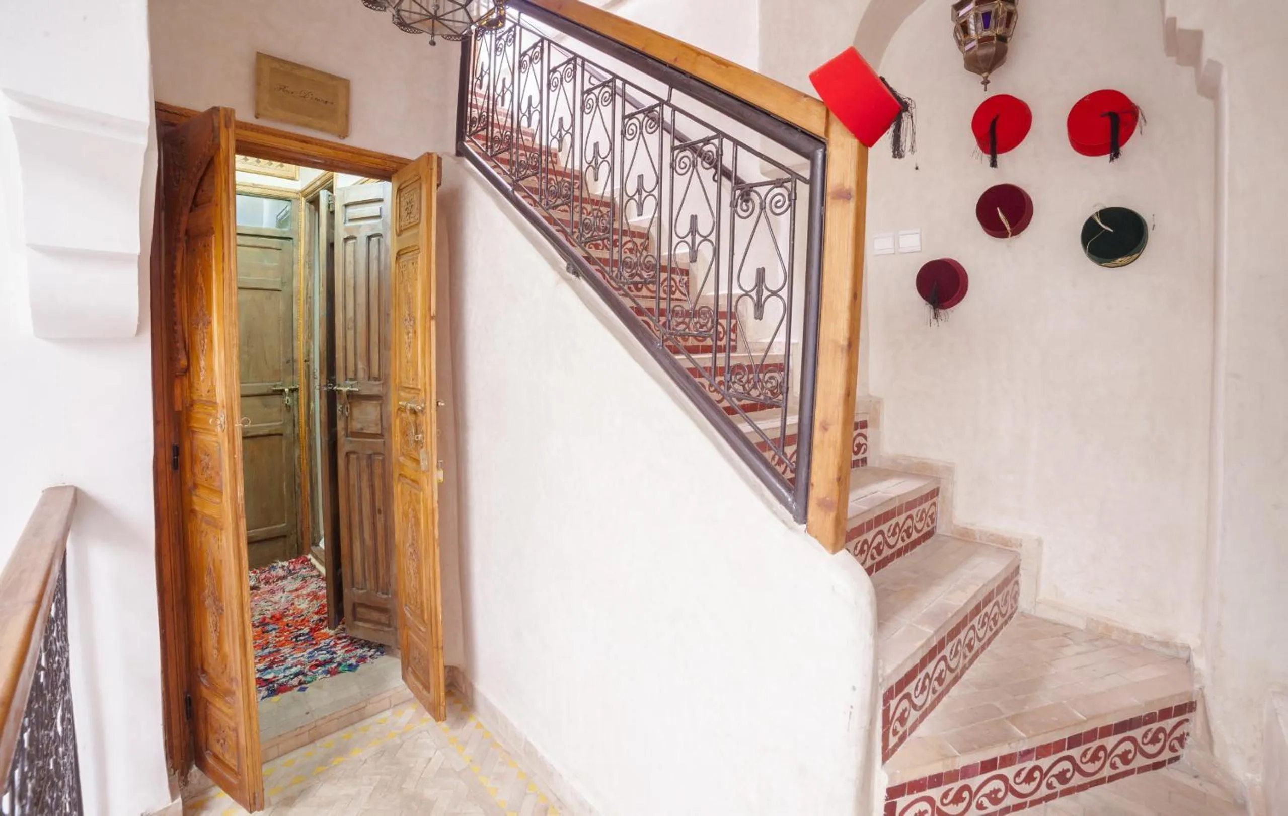 Facade/entrance in Riad Ikalimo 1