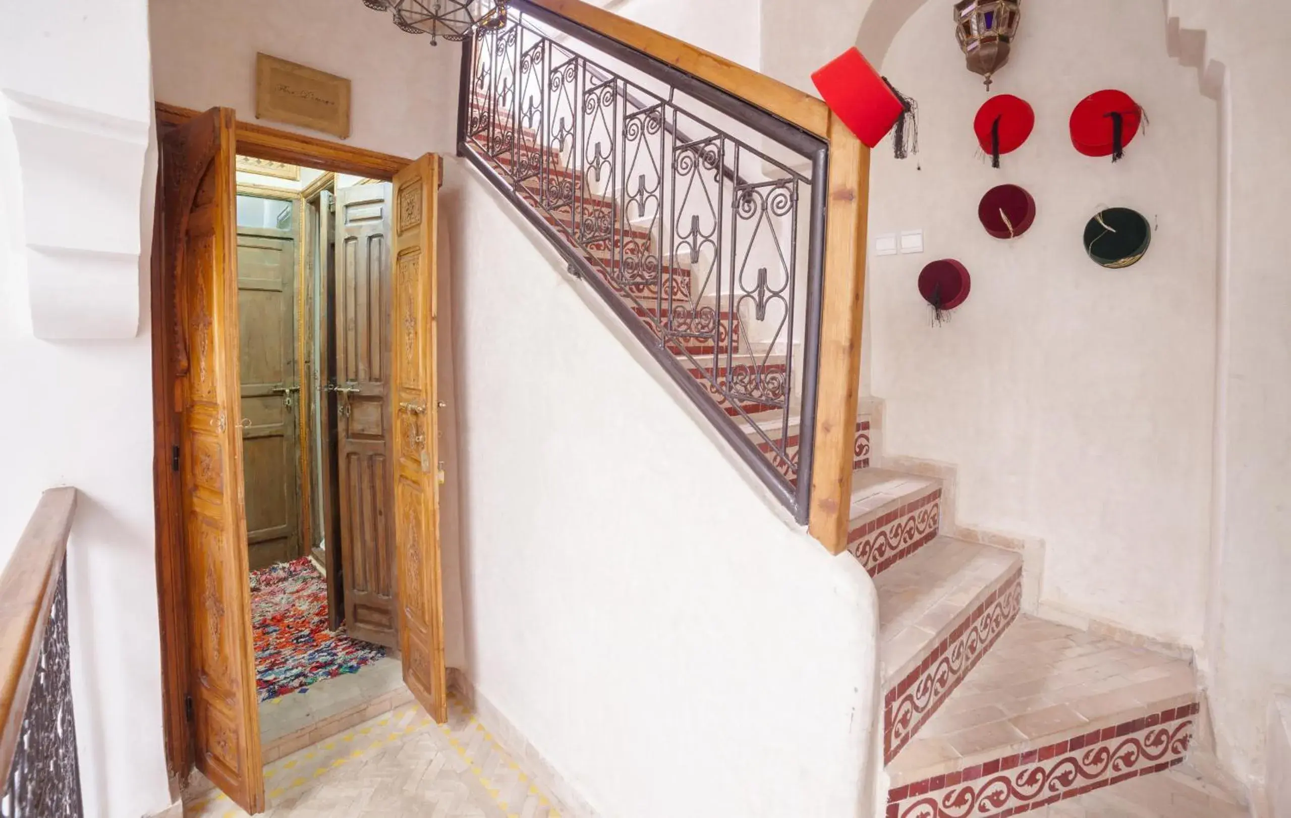 Facade/entrance in Riad Ikalimo 1 Facade/entrance in Riad Ikalimo 1