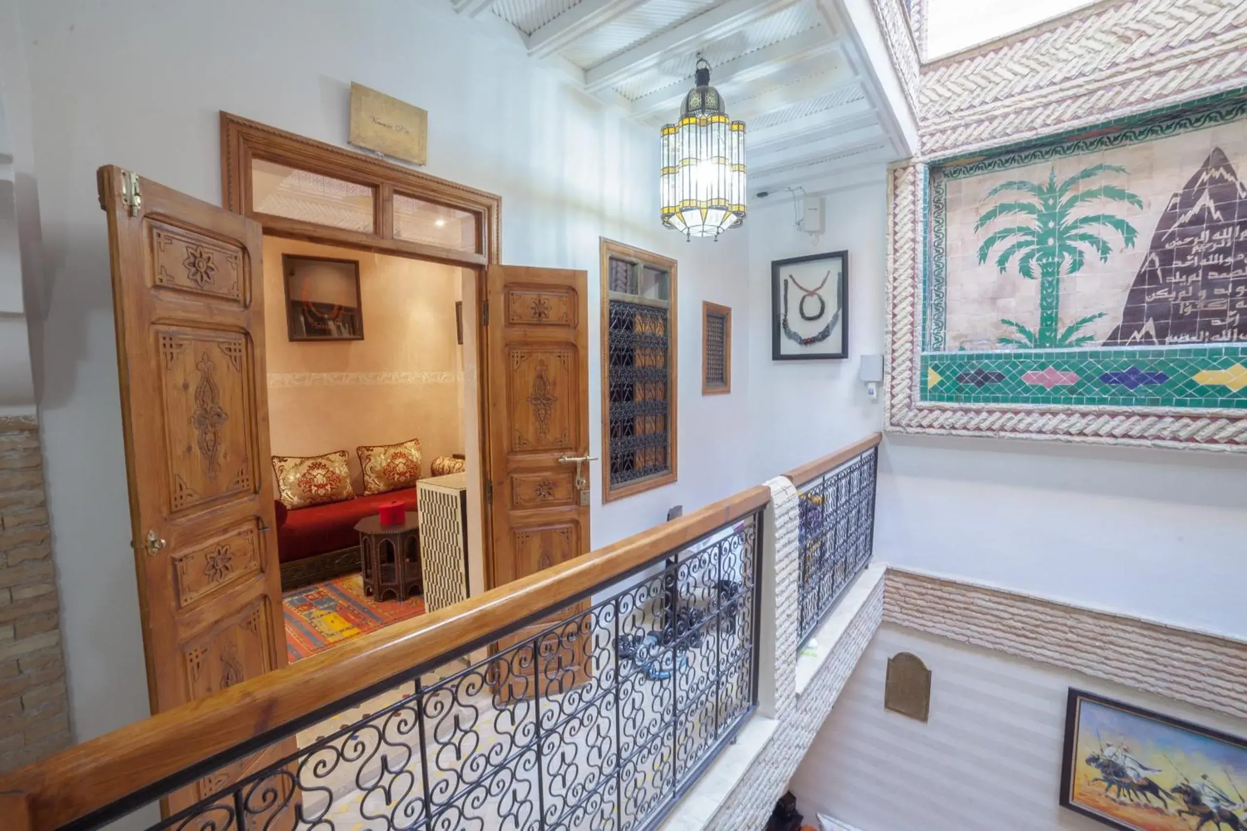 Patio in Riad Ikalimo 1 Patio in Riad Ikalimo 1