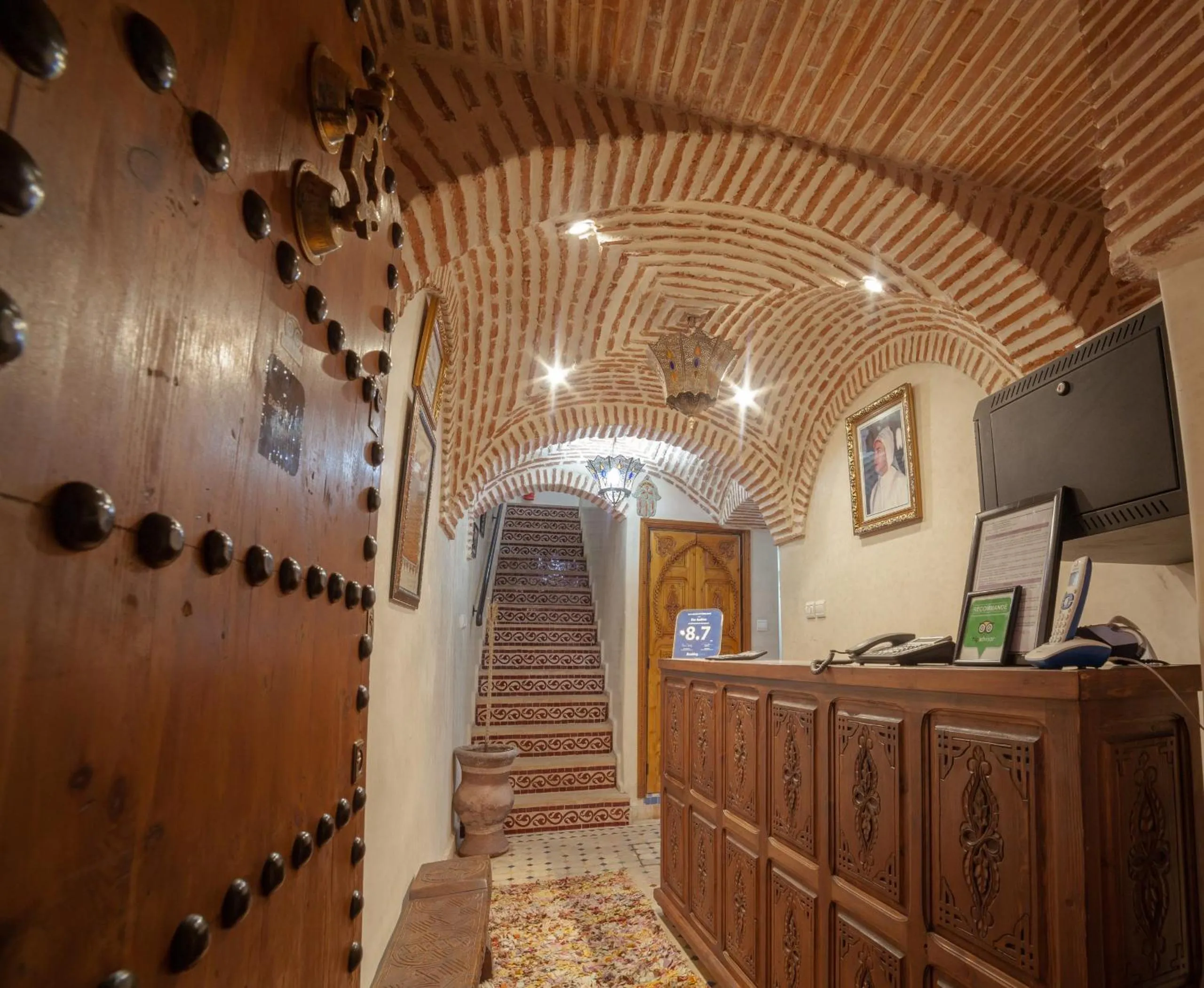 Lobby or reception in Riad Ikalimo 1