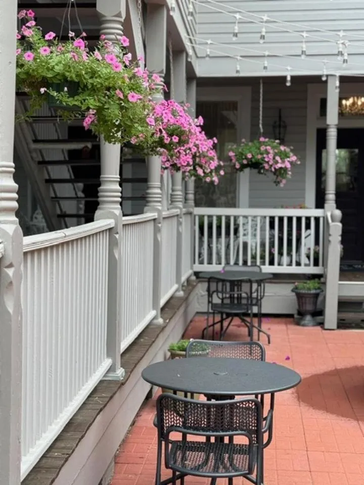 Patio in Woodbine Inn and Restaurant