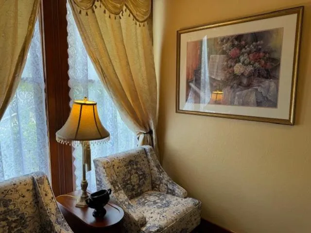 Decorative detail in Woodbine Inn and Restaurant