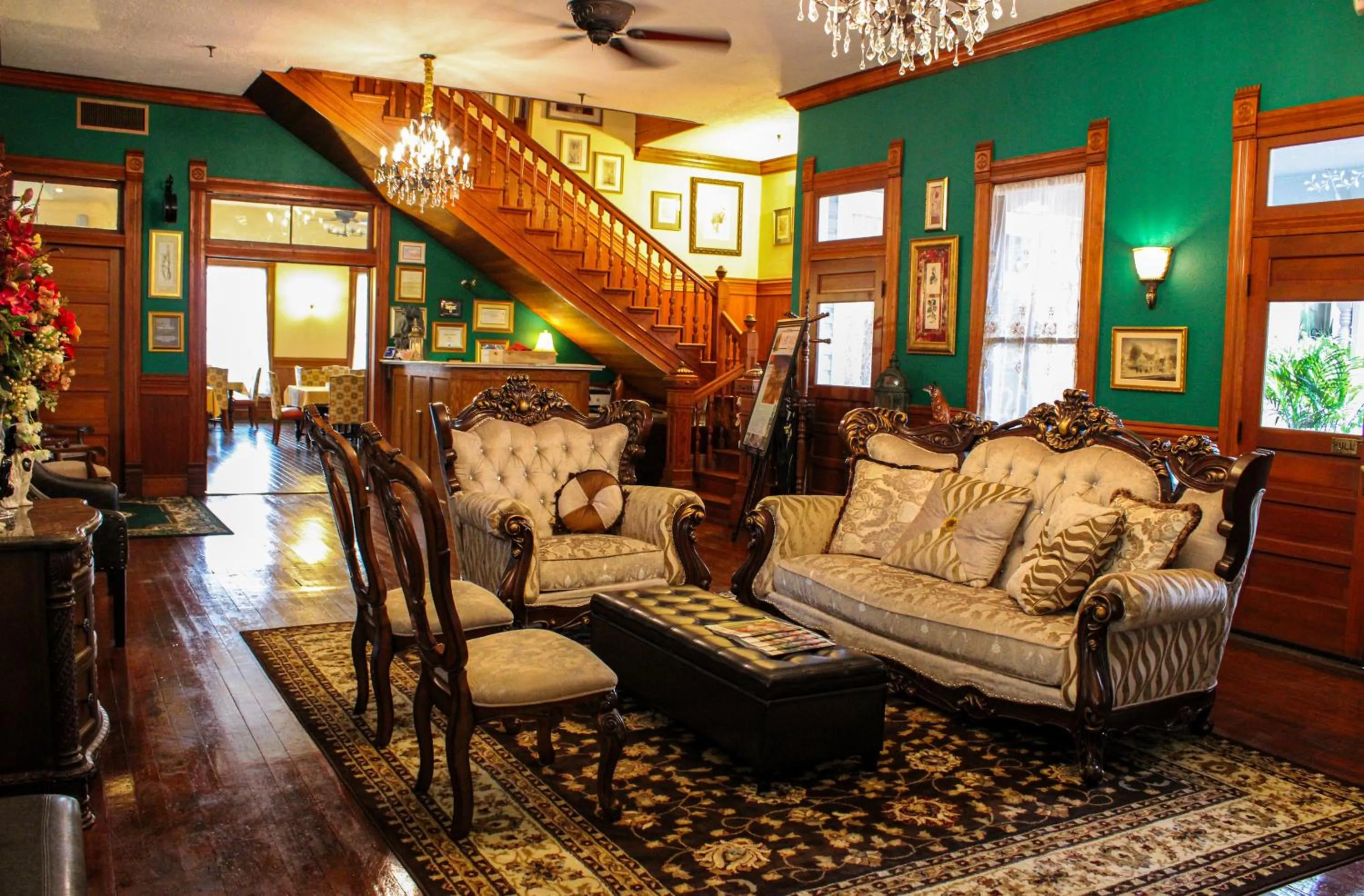 Lobby or reception in Woodbine Inn and Restaurant