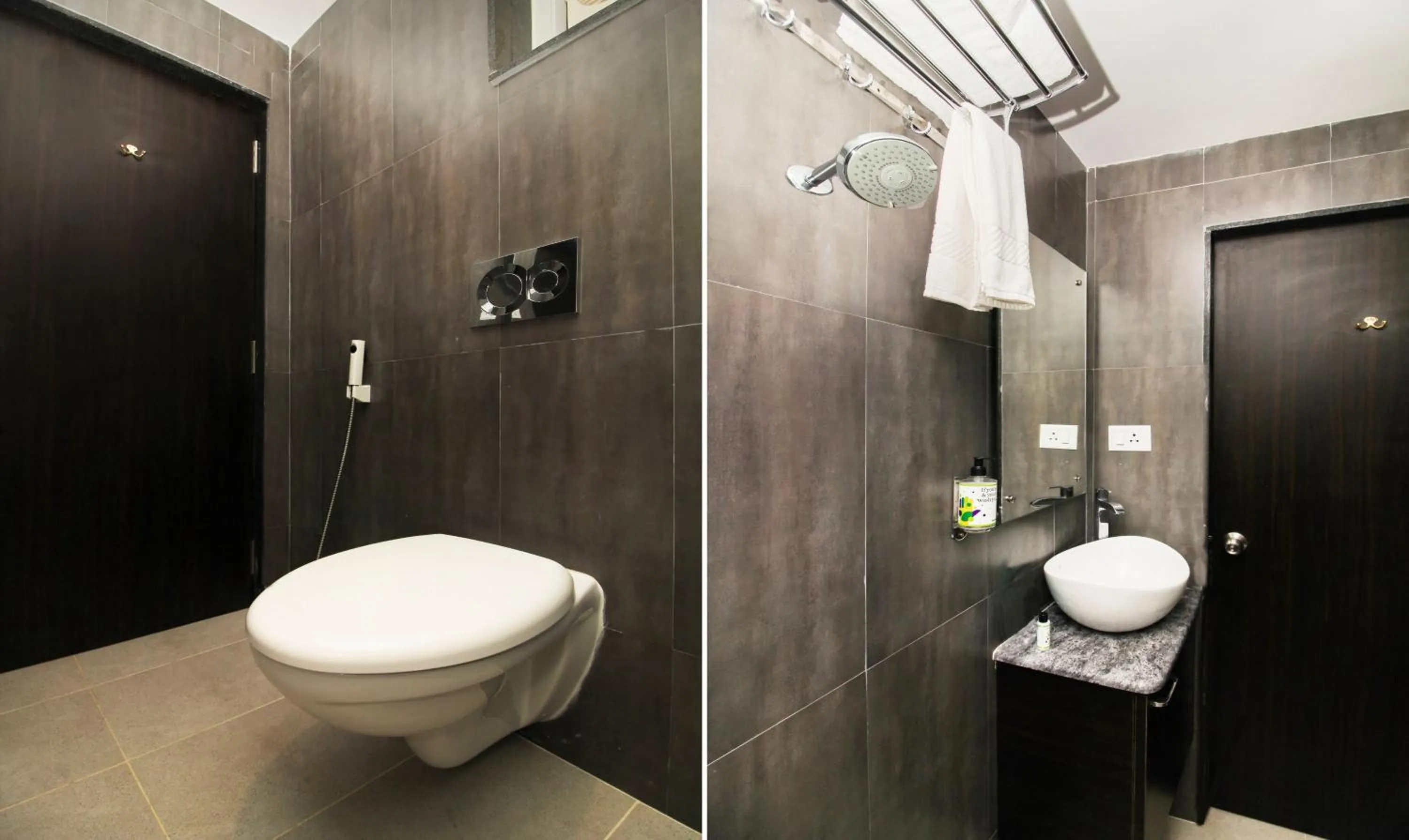 Bathroom in Treebo Excella