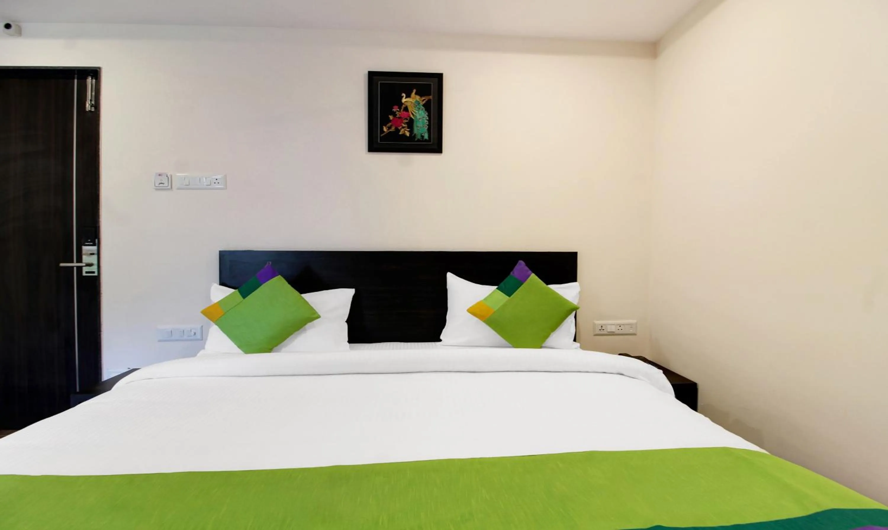 Bedroom, Bed in Treebo Excella