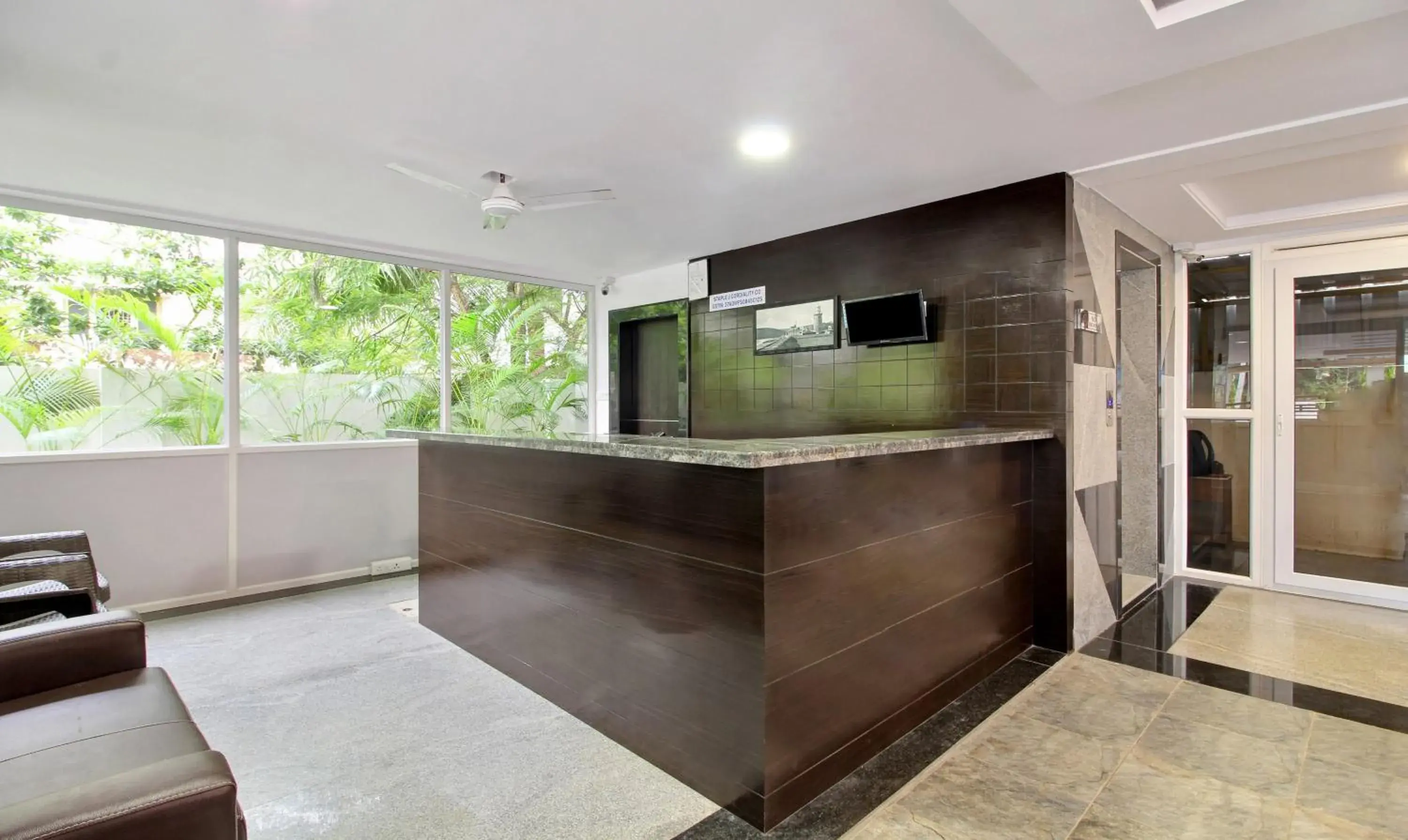 Lobby or reception in Treebo Excella Lobby or reception in Treebo Excella