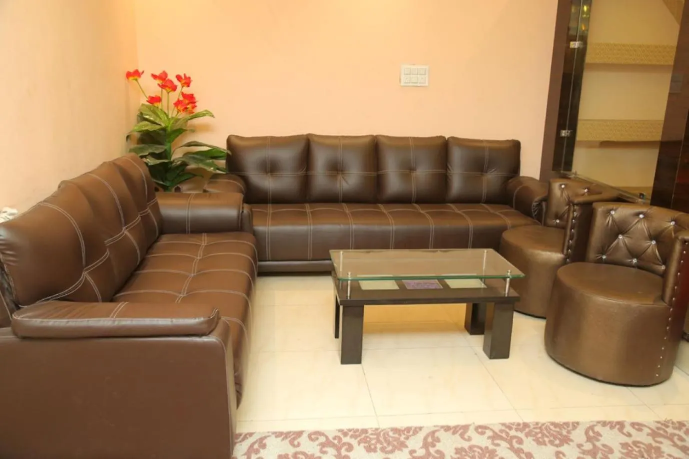 Seating area in HOTEL GOLDEN DREAMS