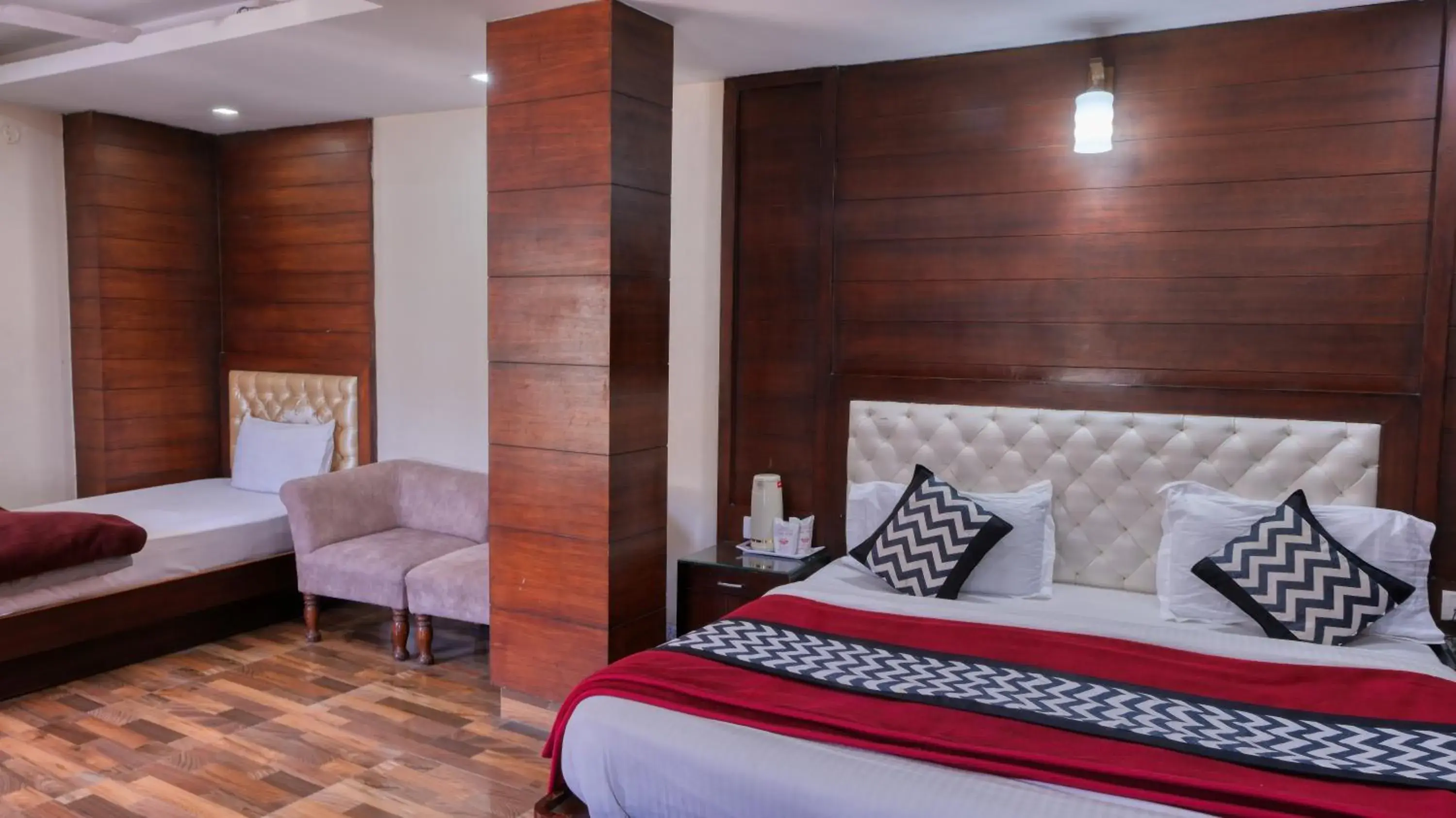 Bed in Basera Hotel, Mall Road Bed in Basera Hotel, Mall Road