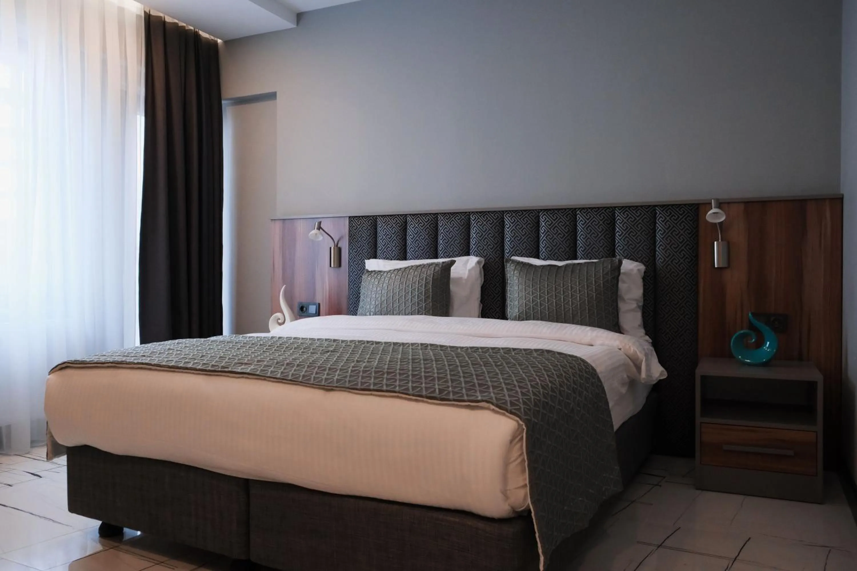 Bed in No25 Suites Nisantasi