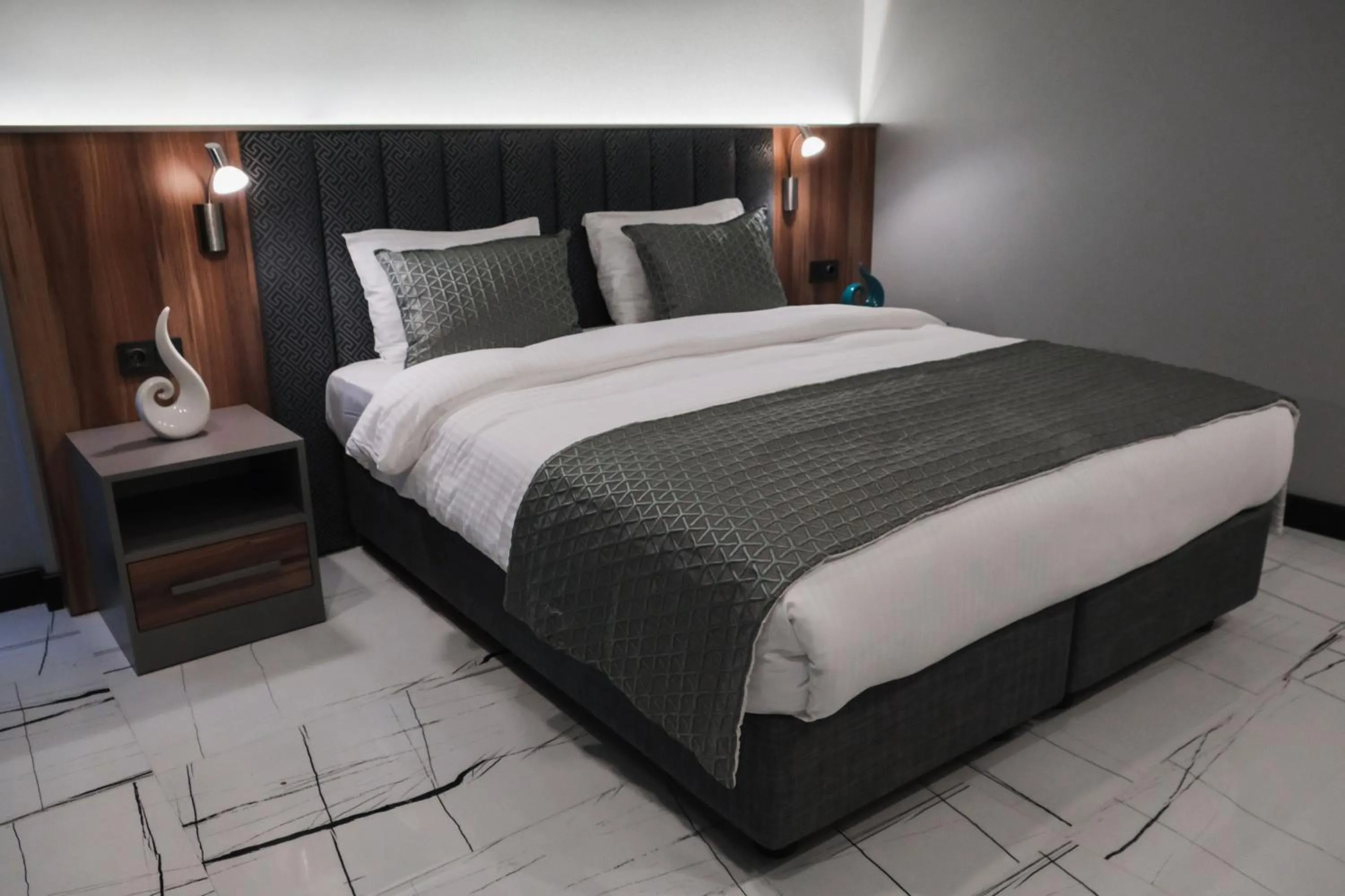 Bed in No25 Suites Nisantasi