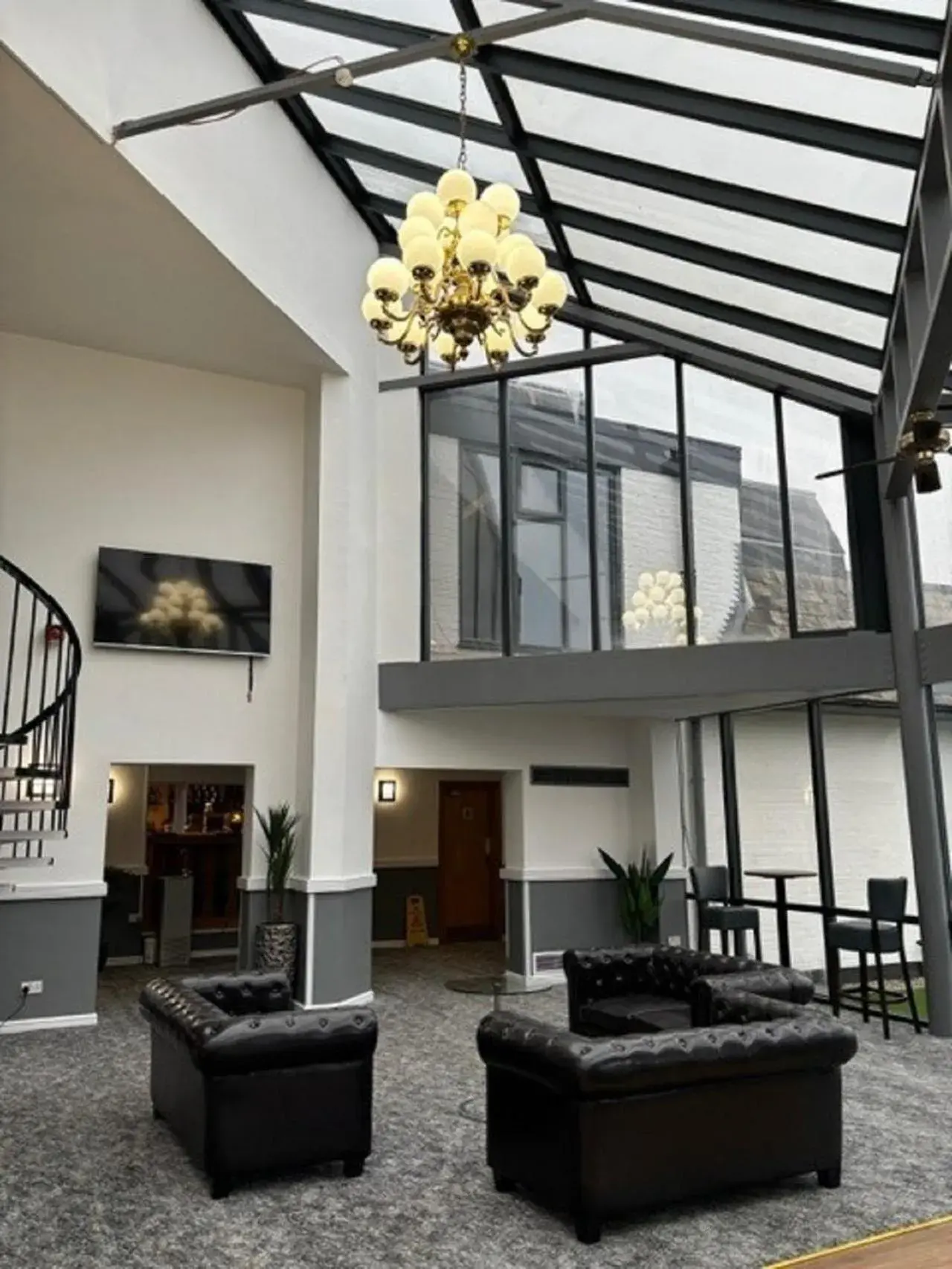 Lobby or reception in Britannia Hotel Wigan Lobby or reception in Britannia Hotel Wigan