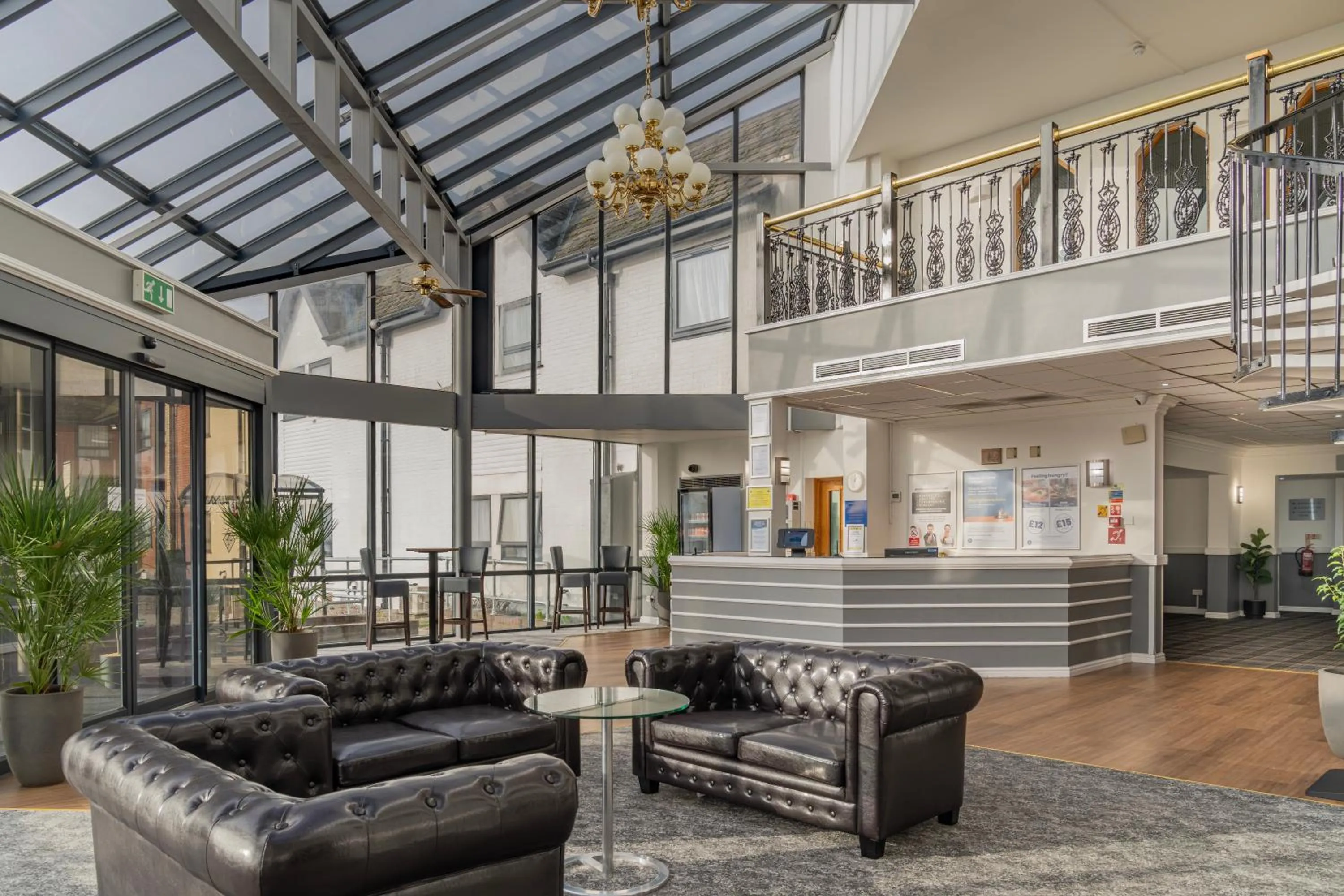 Lobby or reception in Britannia Hotel Wigan