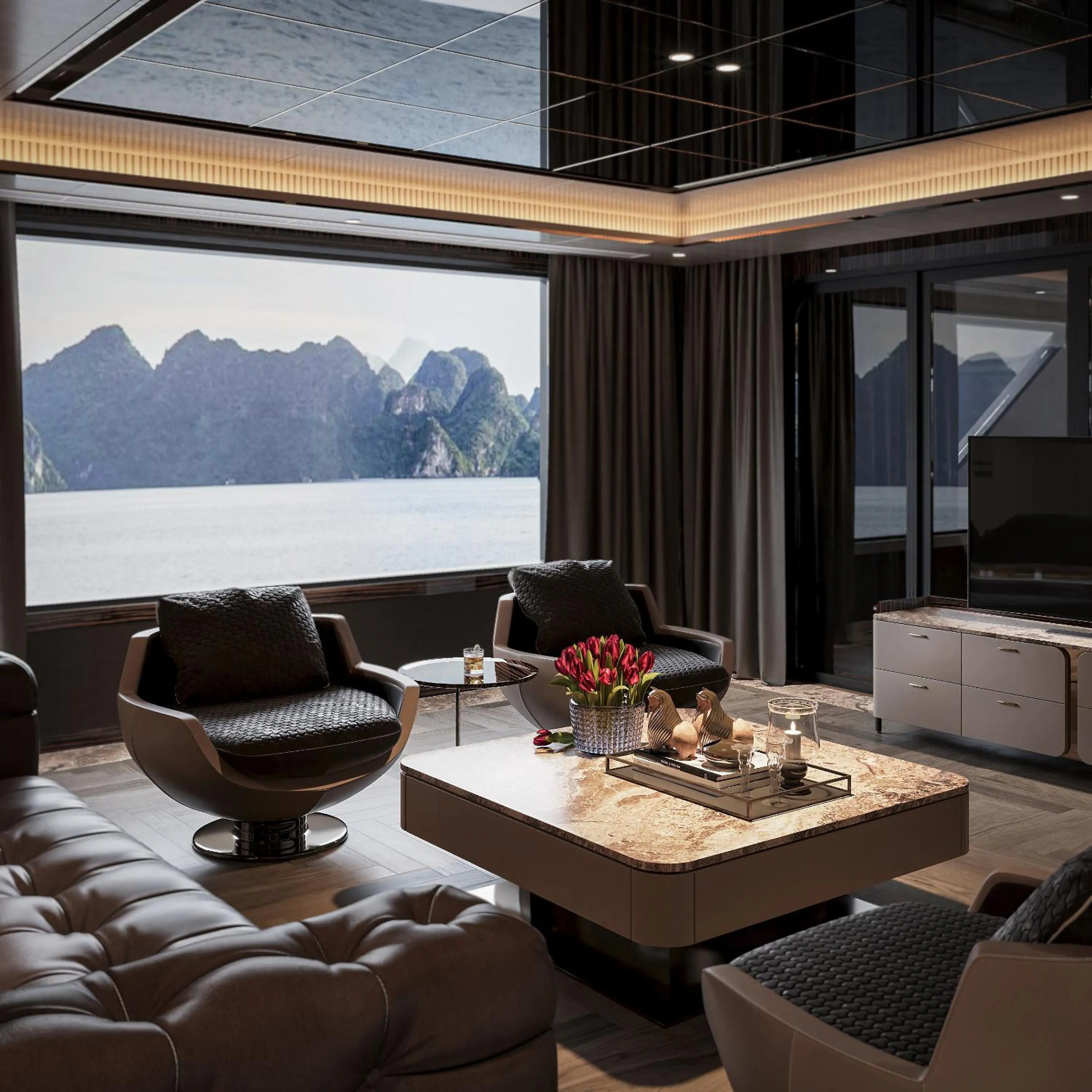 Business facilities in Grand Pioneers Halong Bay Cruise 2