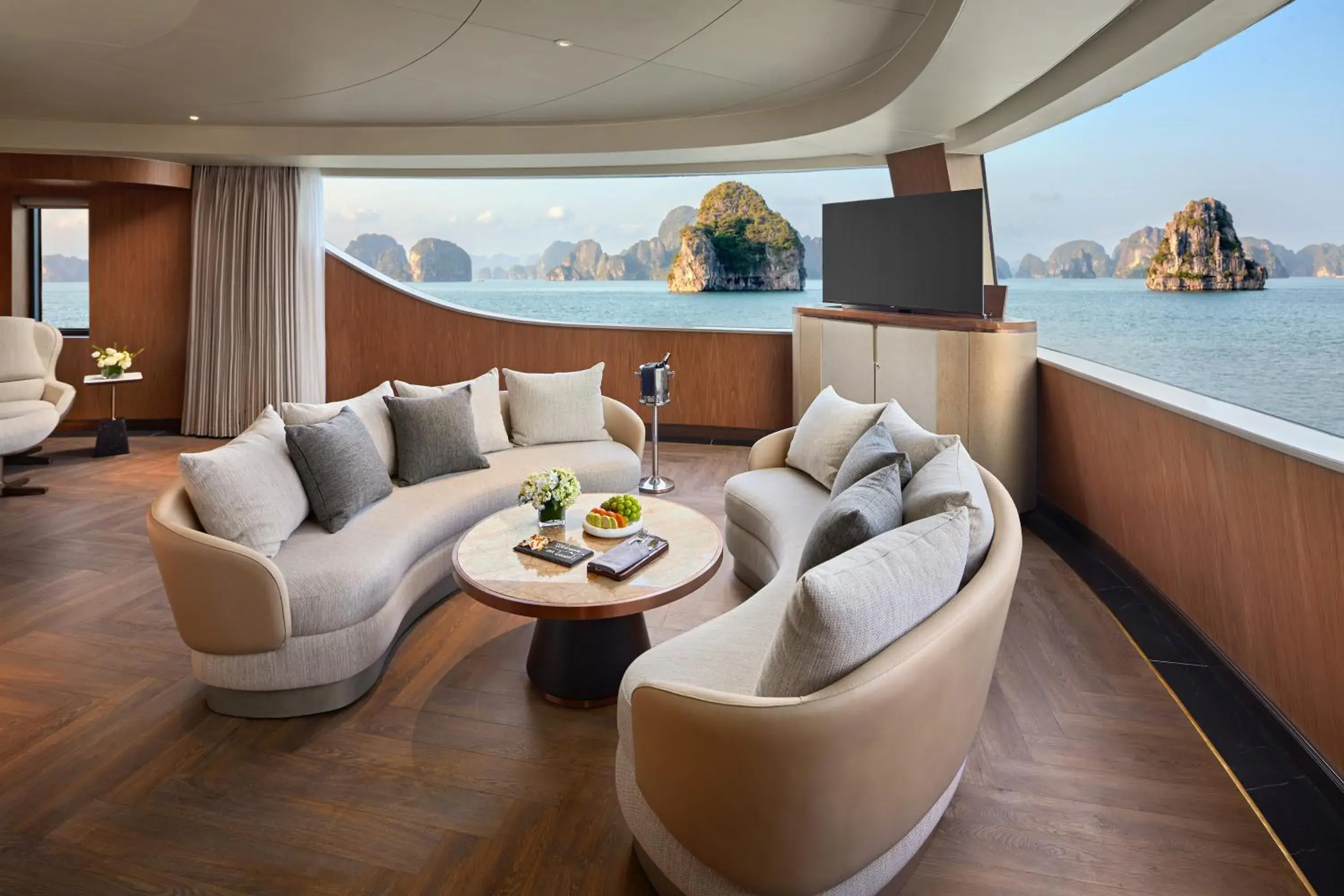 View (from property/room) in Grand Pioneers Halong Bay Cruise 2 View (from property/room) in Grand Pioneers Halong Bay Cruise 2