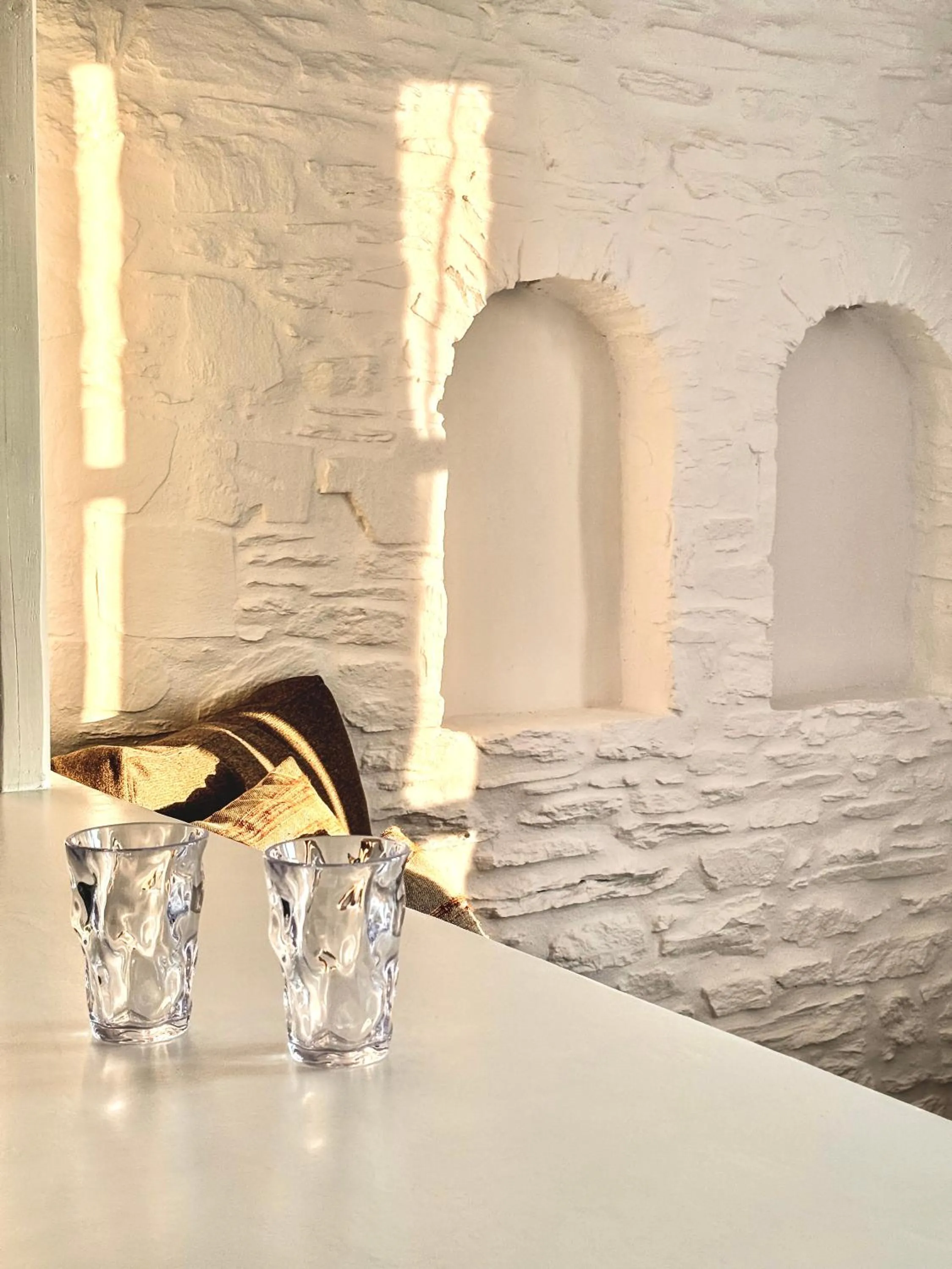 Living room in AGADA Folegandros Suites & Villas Adults Only