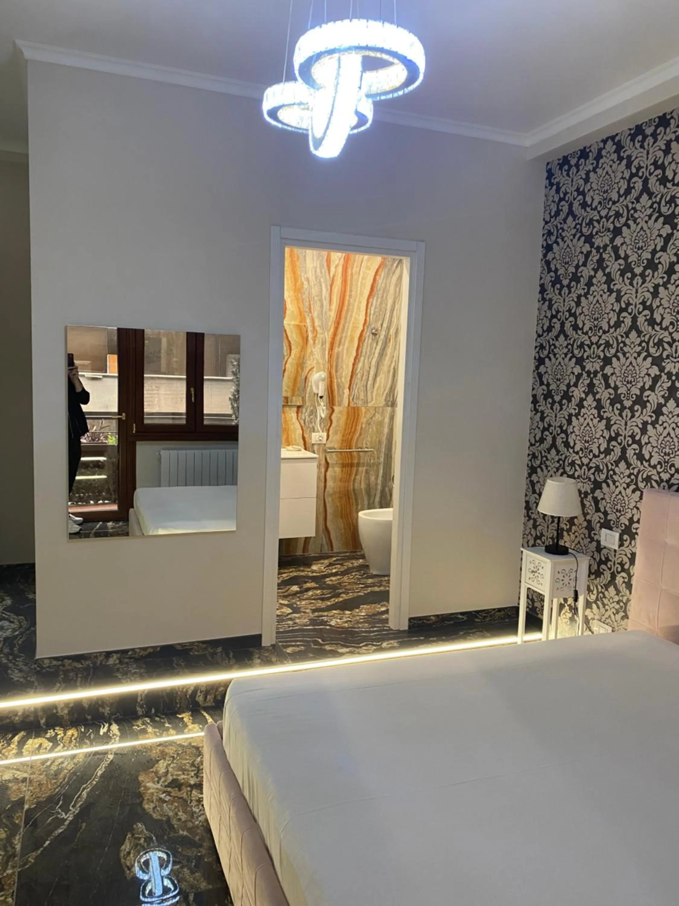 Bed in B&B Caos Calmo