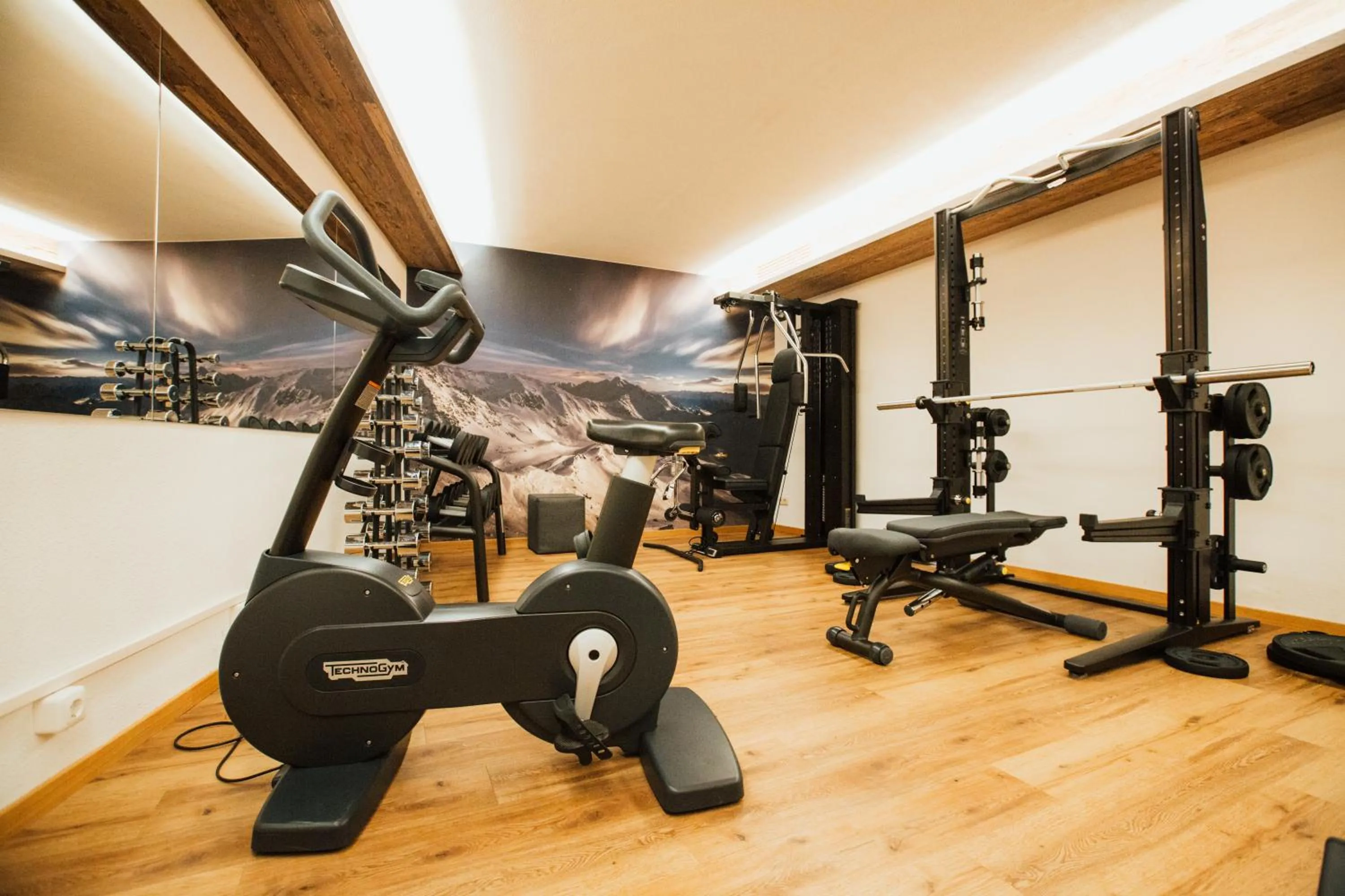 Fitness centre/facilities in Kinderhotel Laderhof
