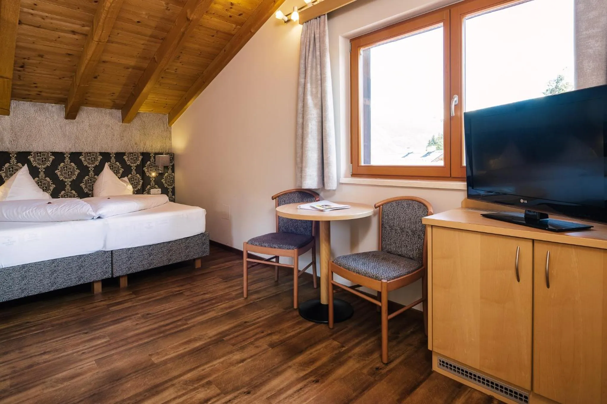 Bed in Kinderhotel Laderhof