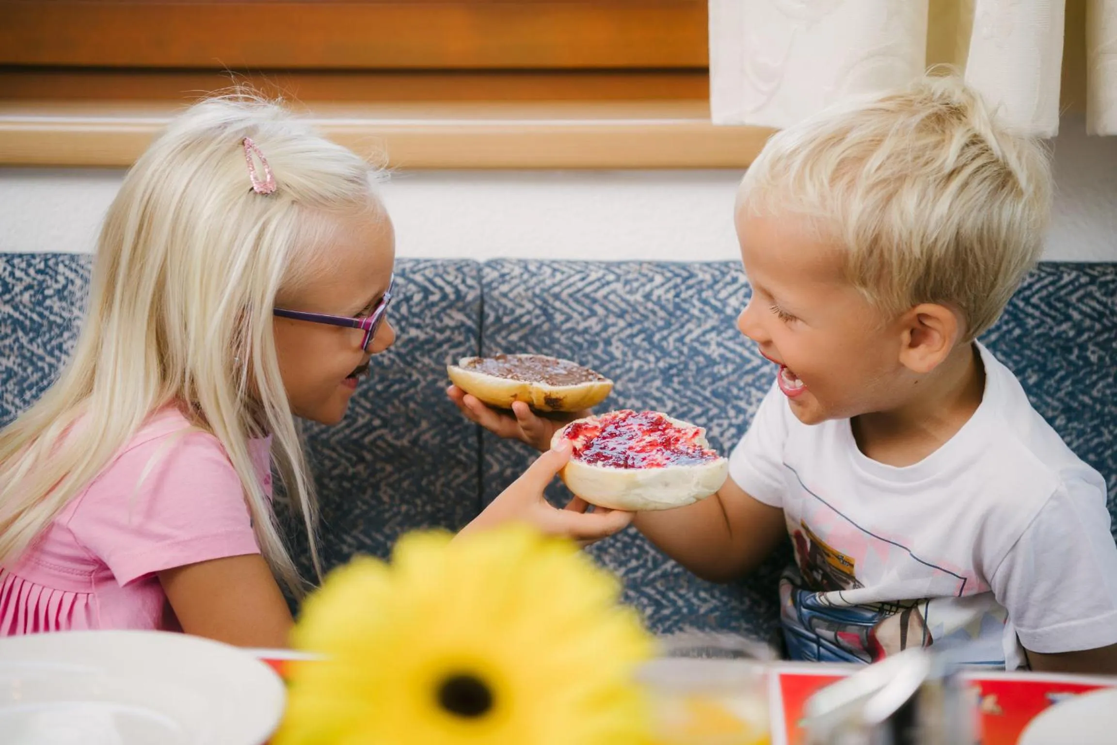 children in Kinderhotel Laderhof