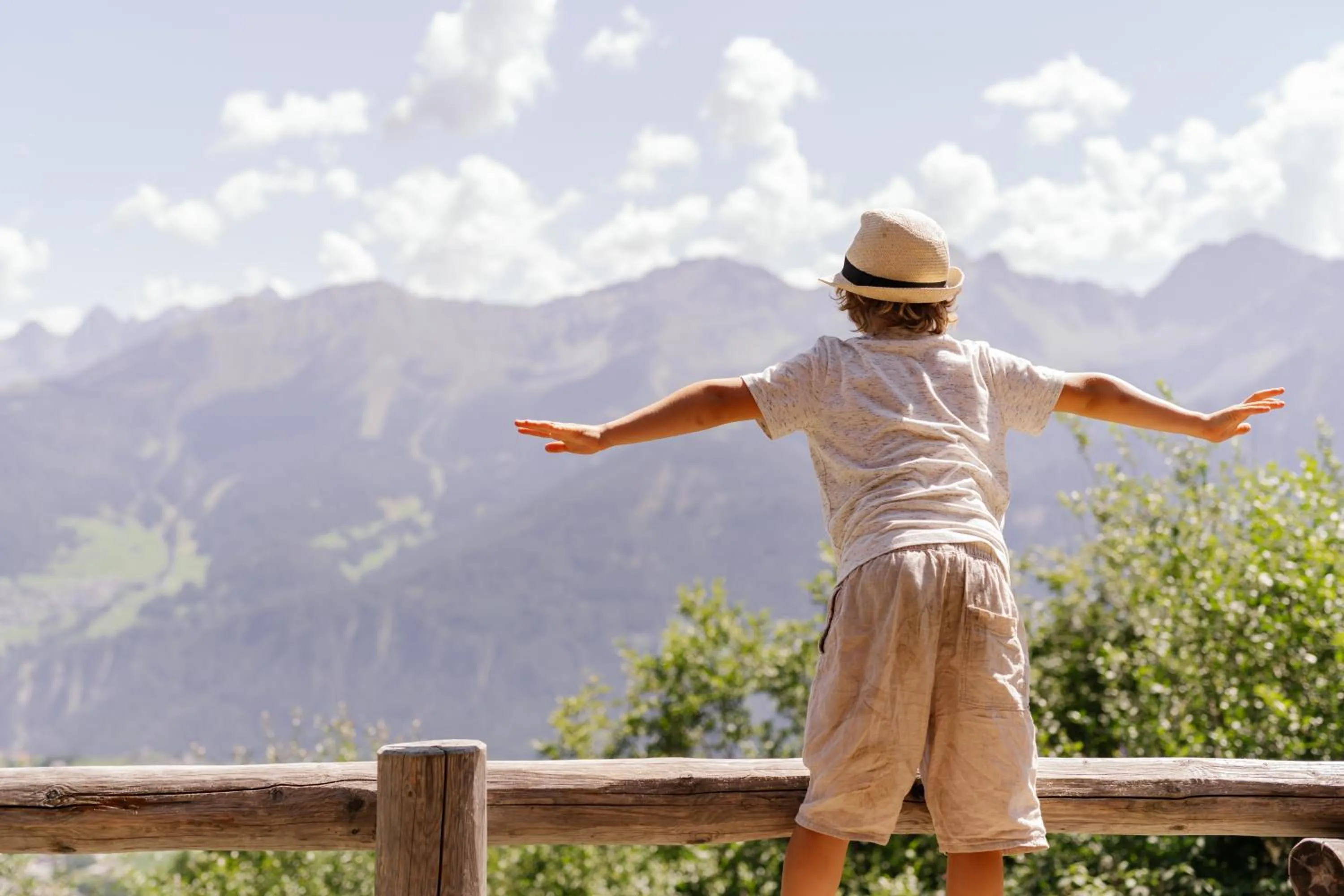 Area and facilities in Kinderhotel Laderhof