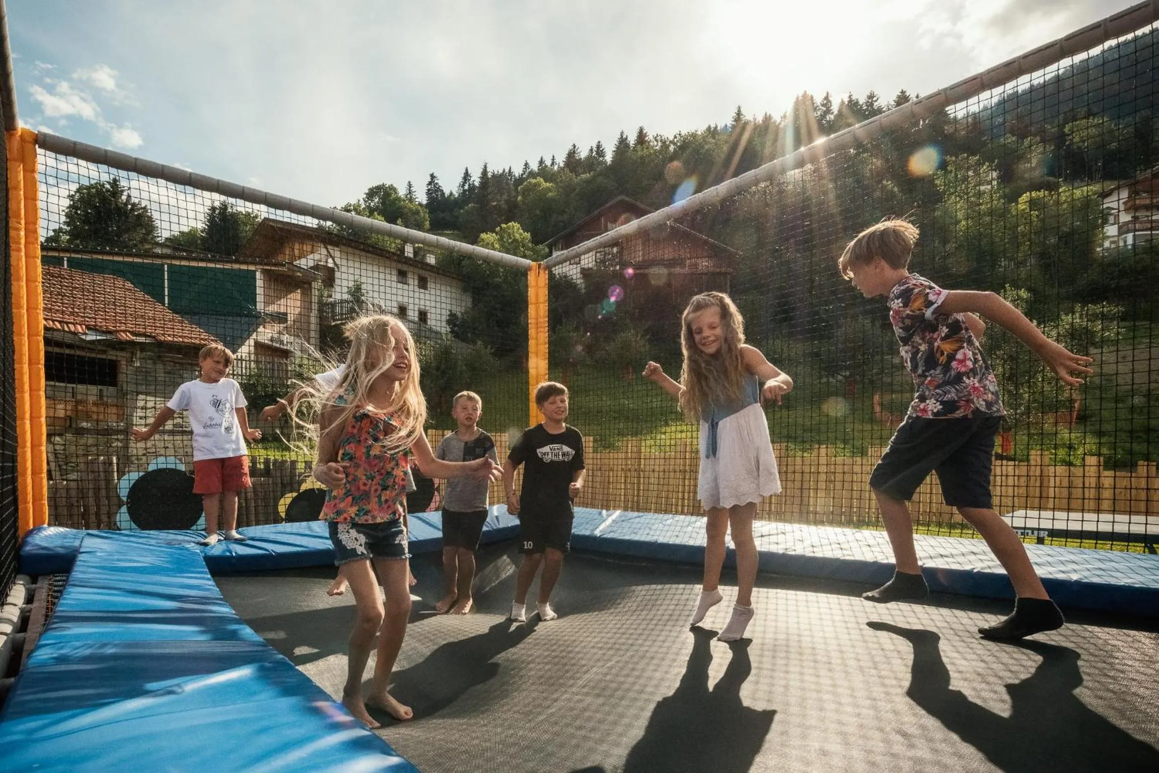Children play ground in Kinderhotel Laderhof