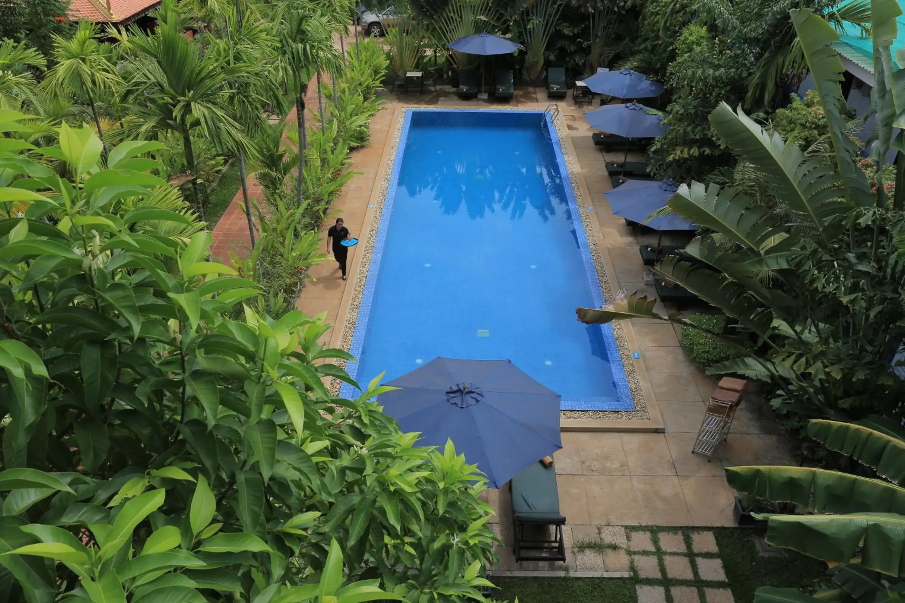 Swimming pool, Pool View in Kouprey Hotel