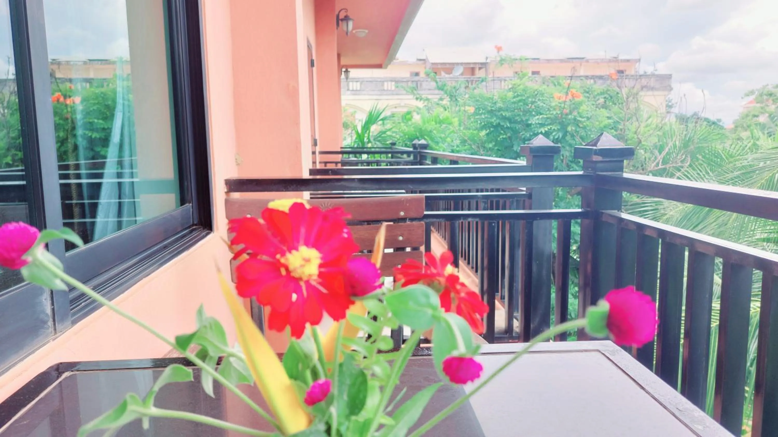 Balcony/Terrace in Kouprey Hotel