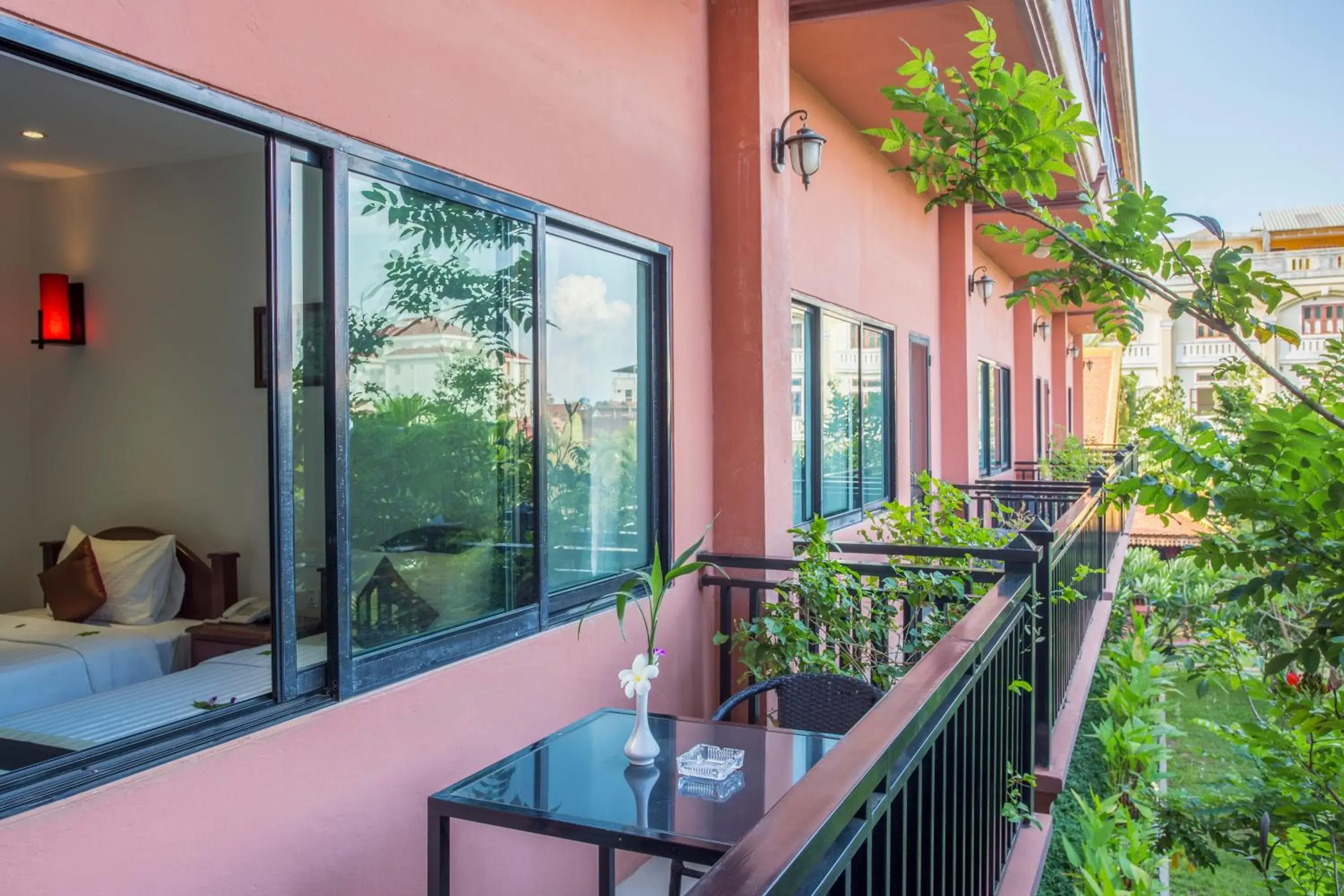 Balcony/Terrace in Kouprey Hotel