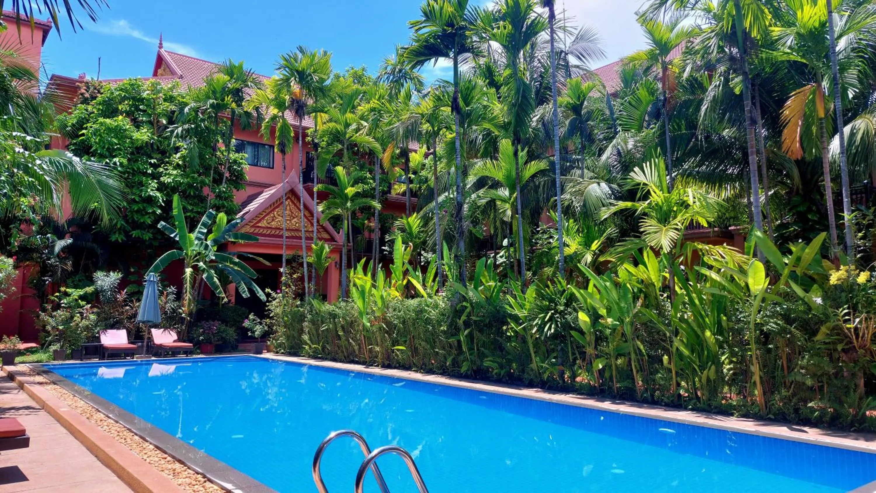 Garden in Kouprey Hotel