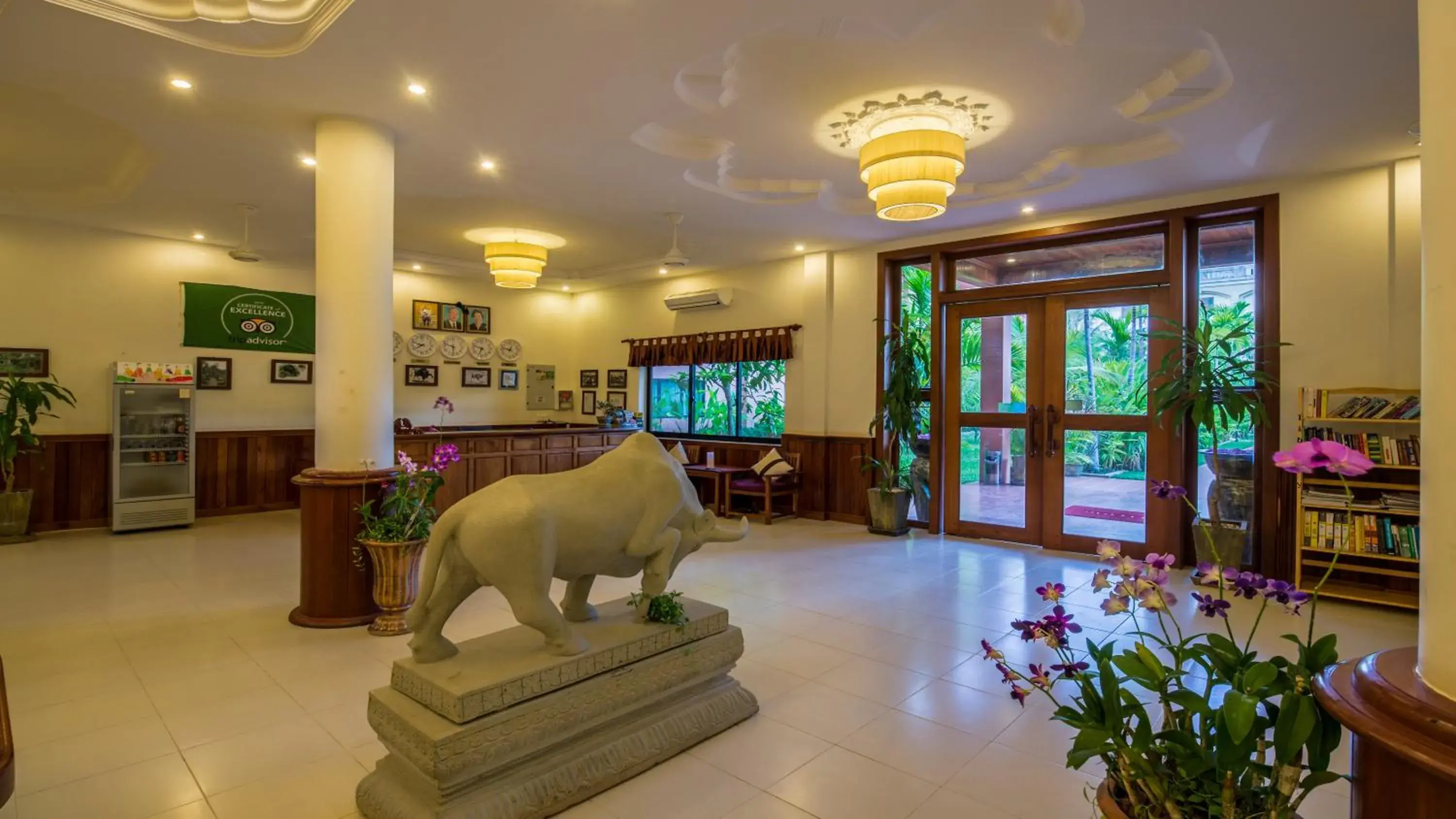 Lobby or reception in Kouprey Hotel