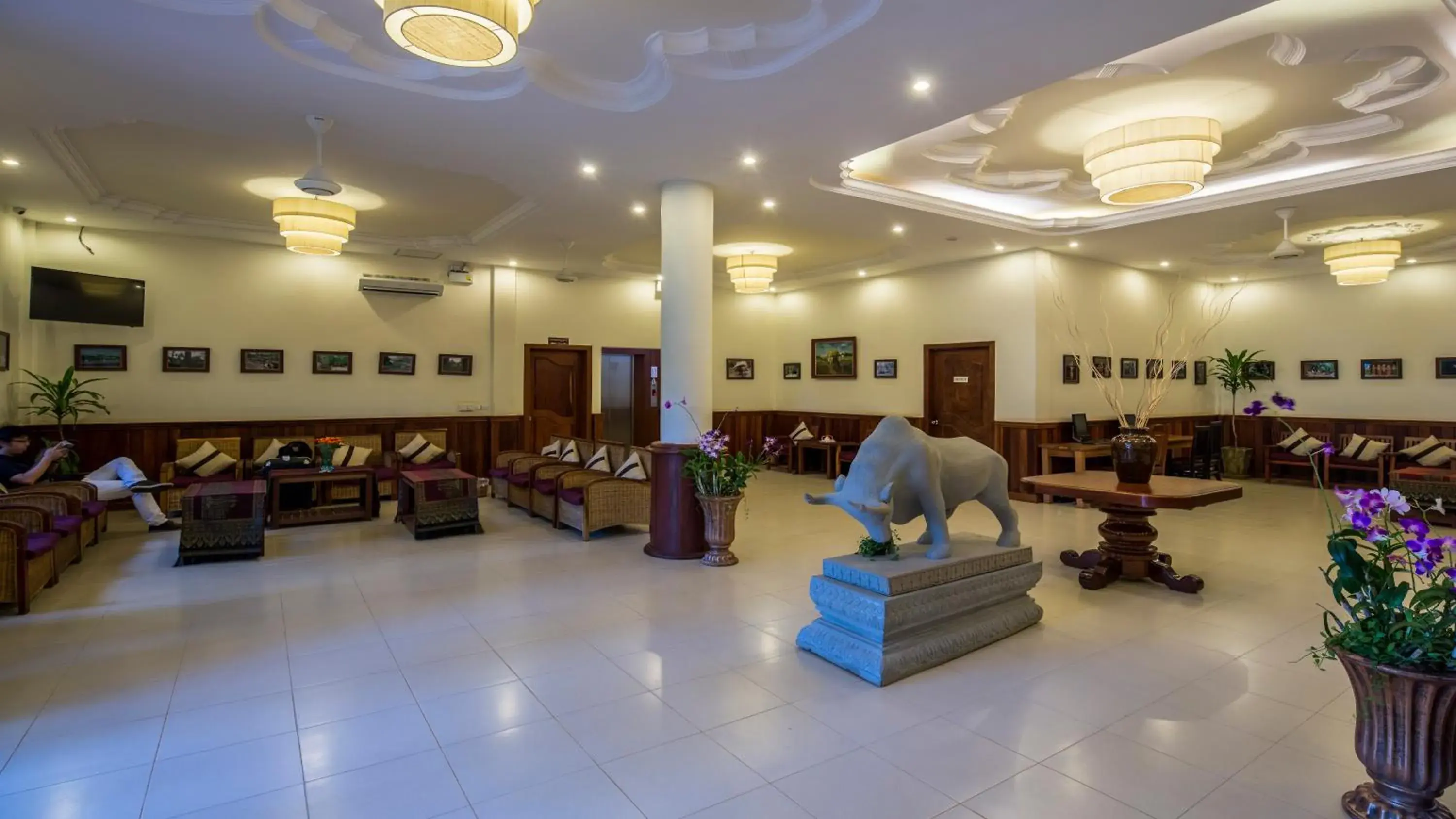 Lobby or reception in Kouprey Hotel