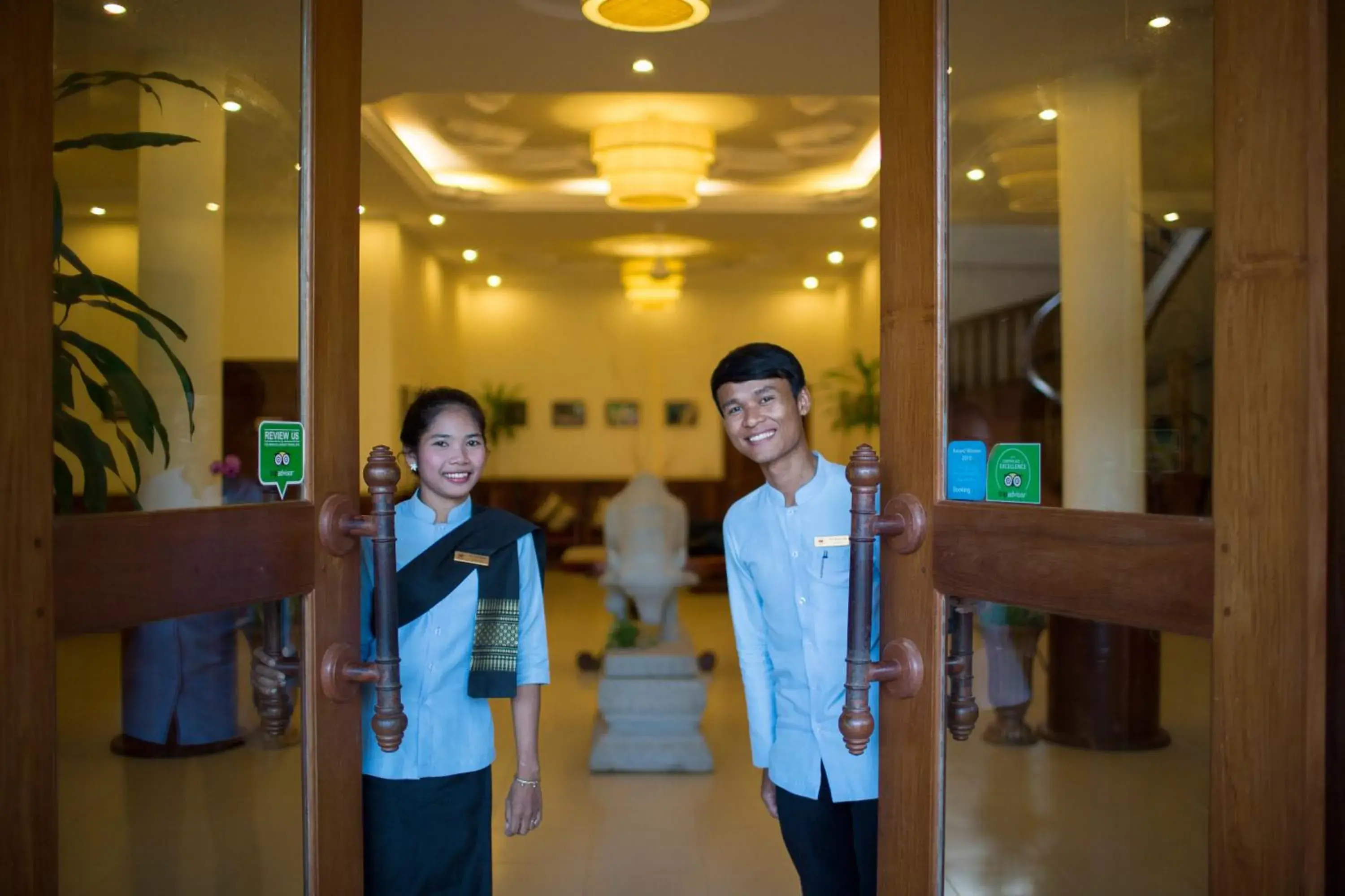 View (from property/room), Staff in Kouprey Hotel