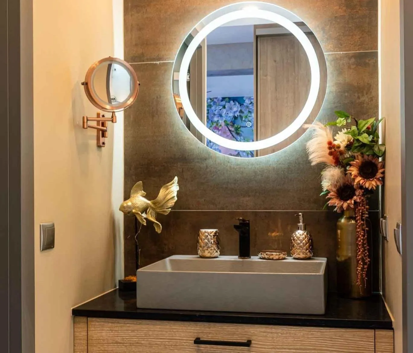 Bathroom in La Rêve Luxury Apartments with Private Jacuzzi