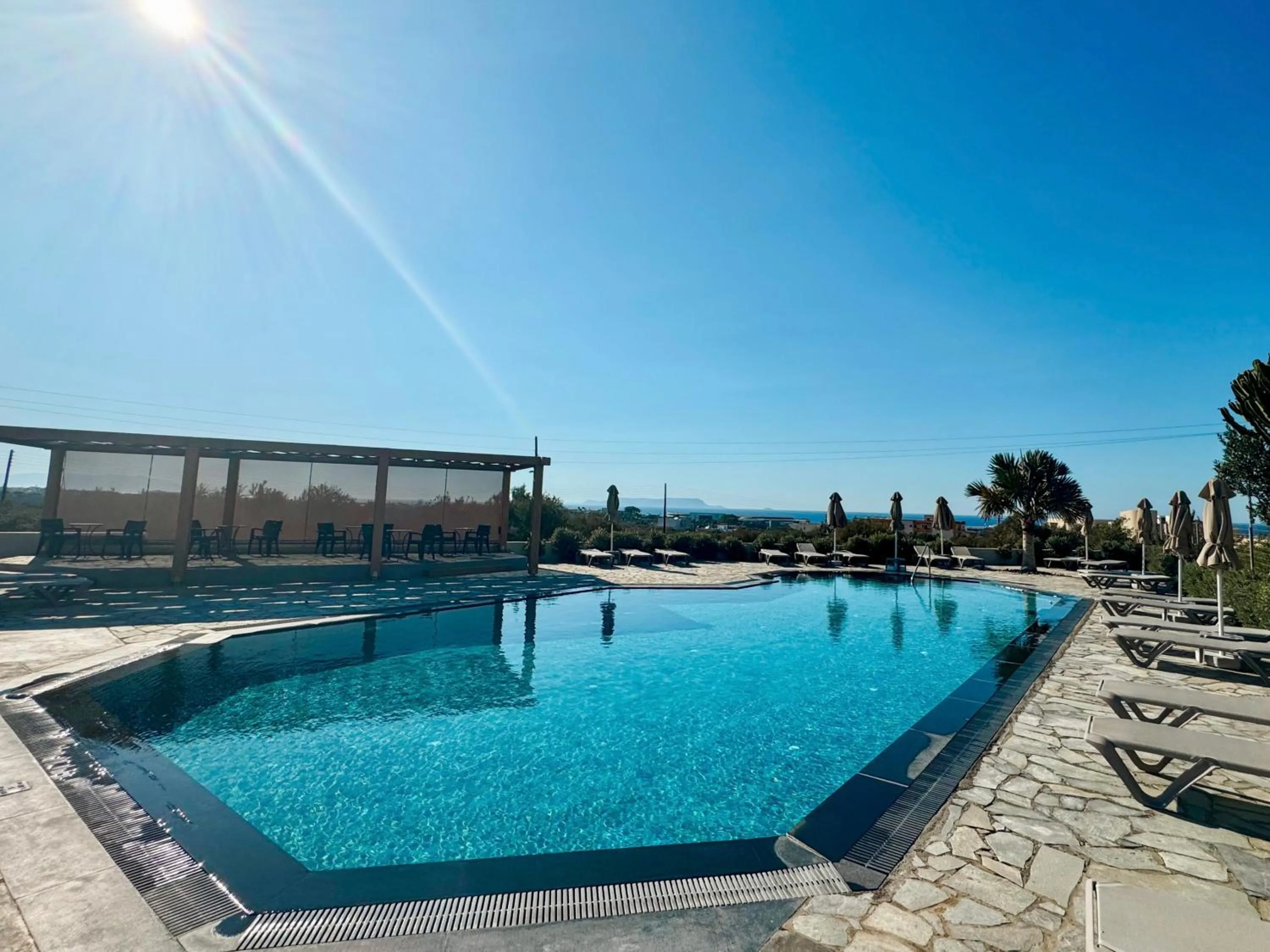 Swimming pool in La Rêve Luxury Apartments with Private Jacuzzi