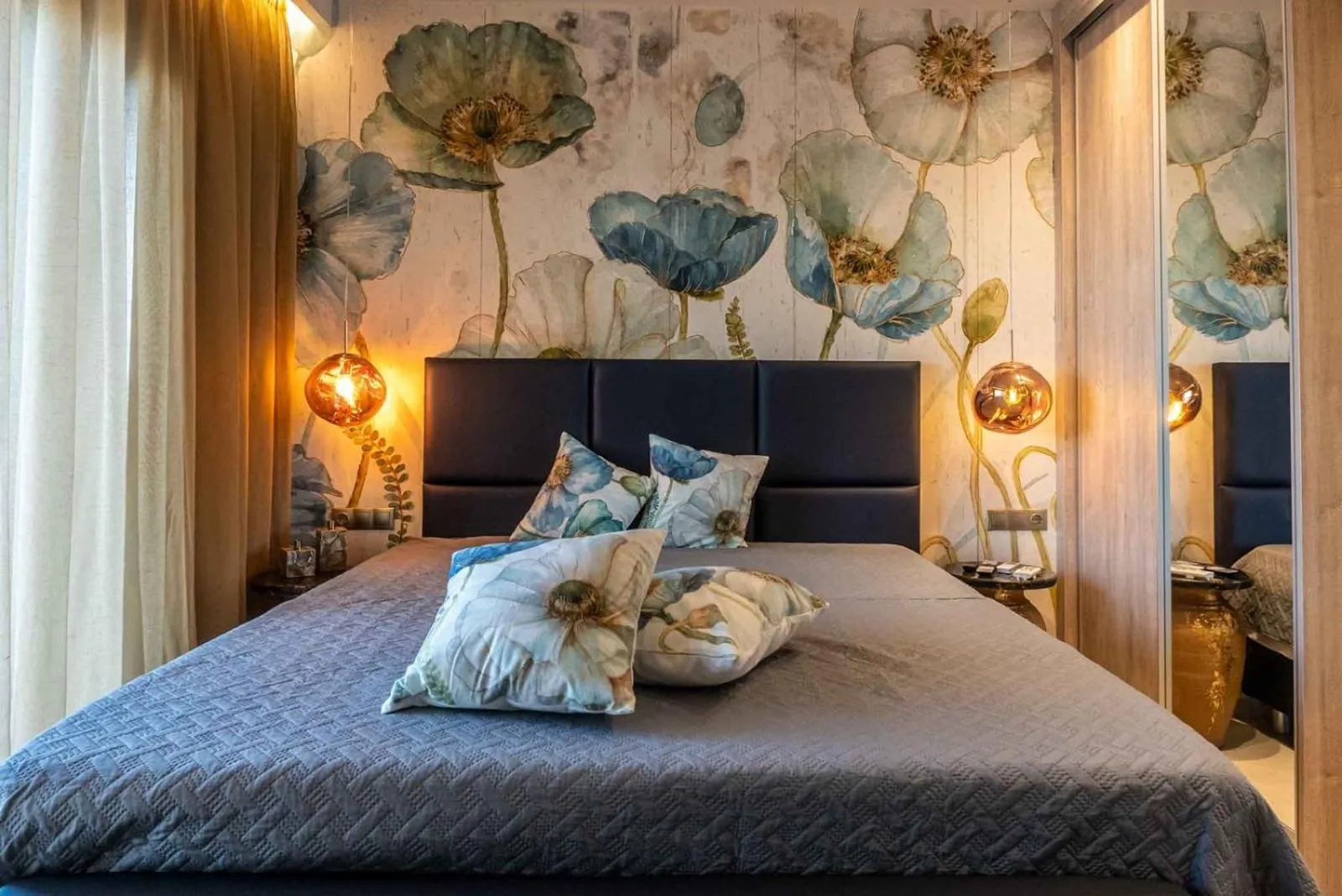 Bedroom, Bed in La Rêve Luxury Apartments with Private Jacuzzi