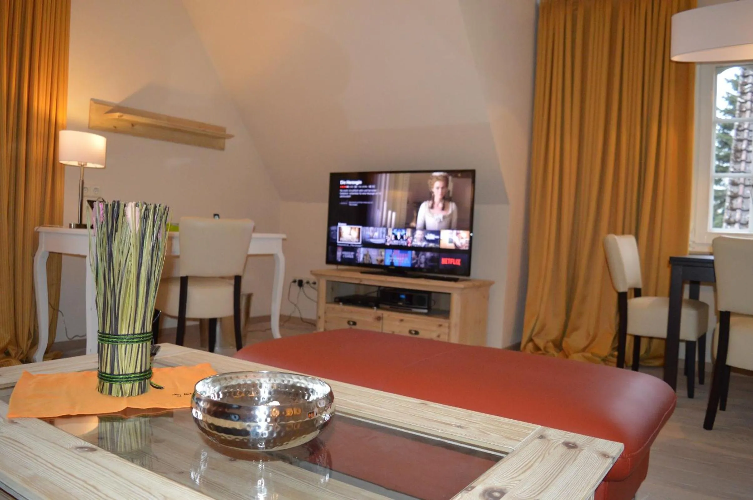 TV and multimedia in Landhaus Zum Heidewanderer mit THERMEplus