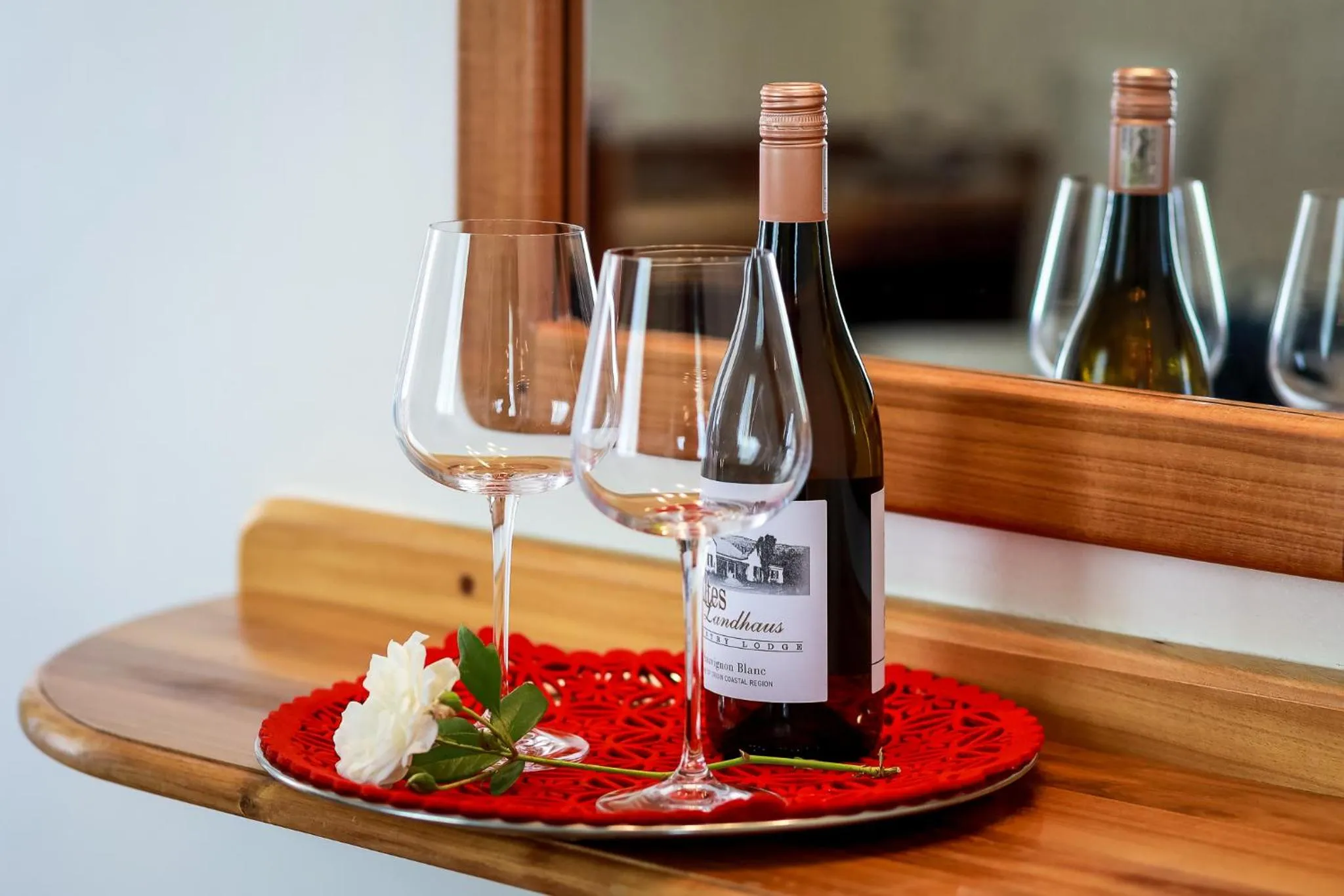 Food and drinks in Altes Landhaus Country Lodge