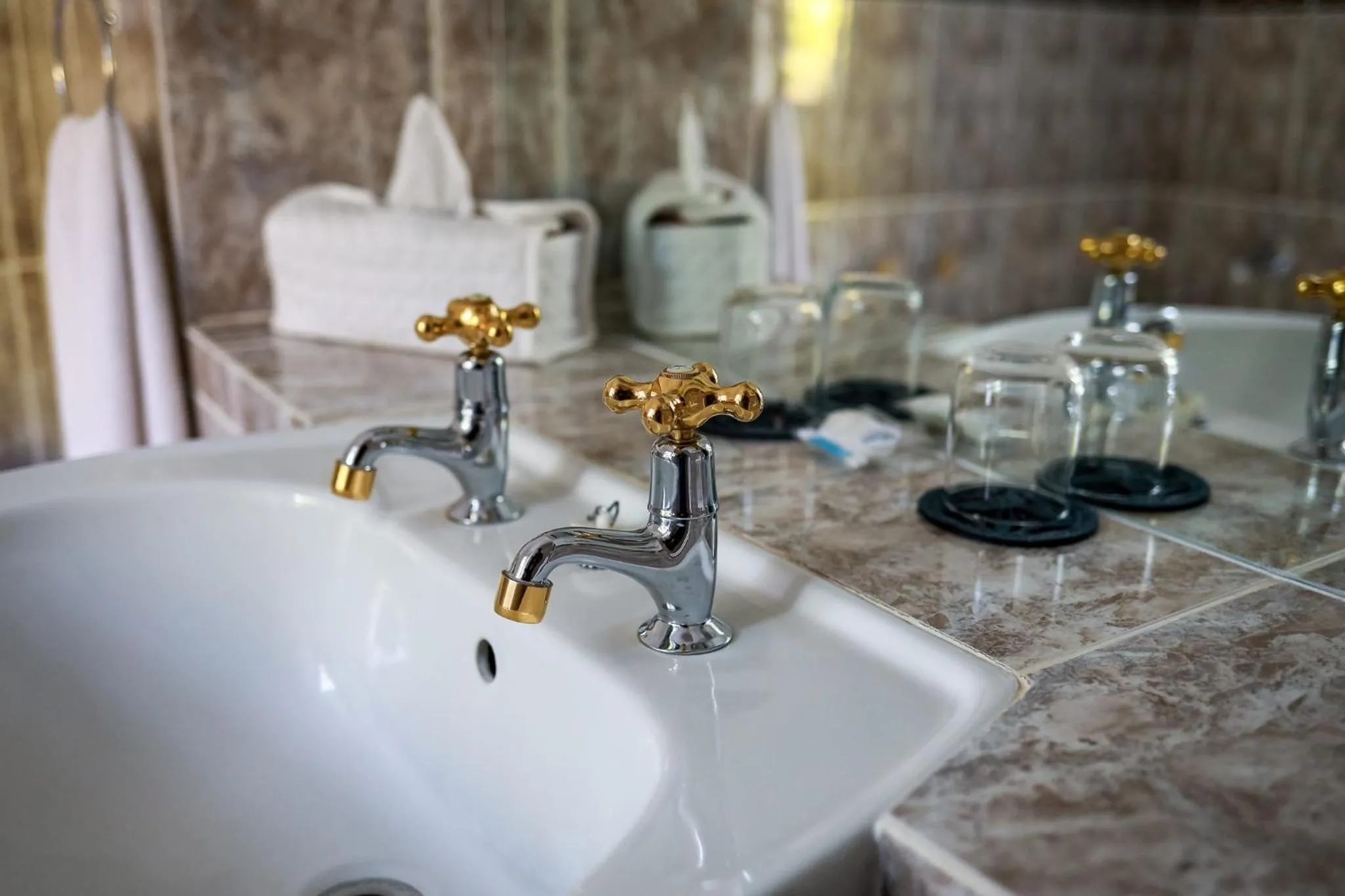 Bathroom in Altes Landhaus Country Lodge