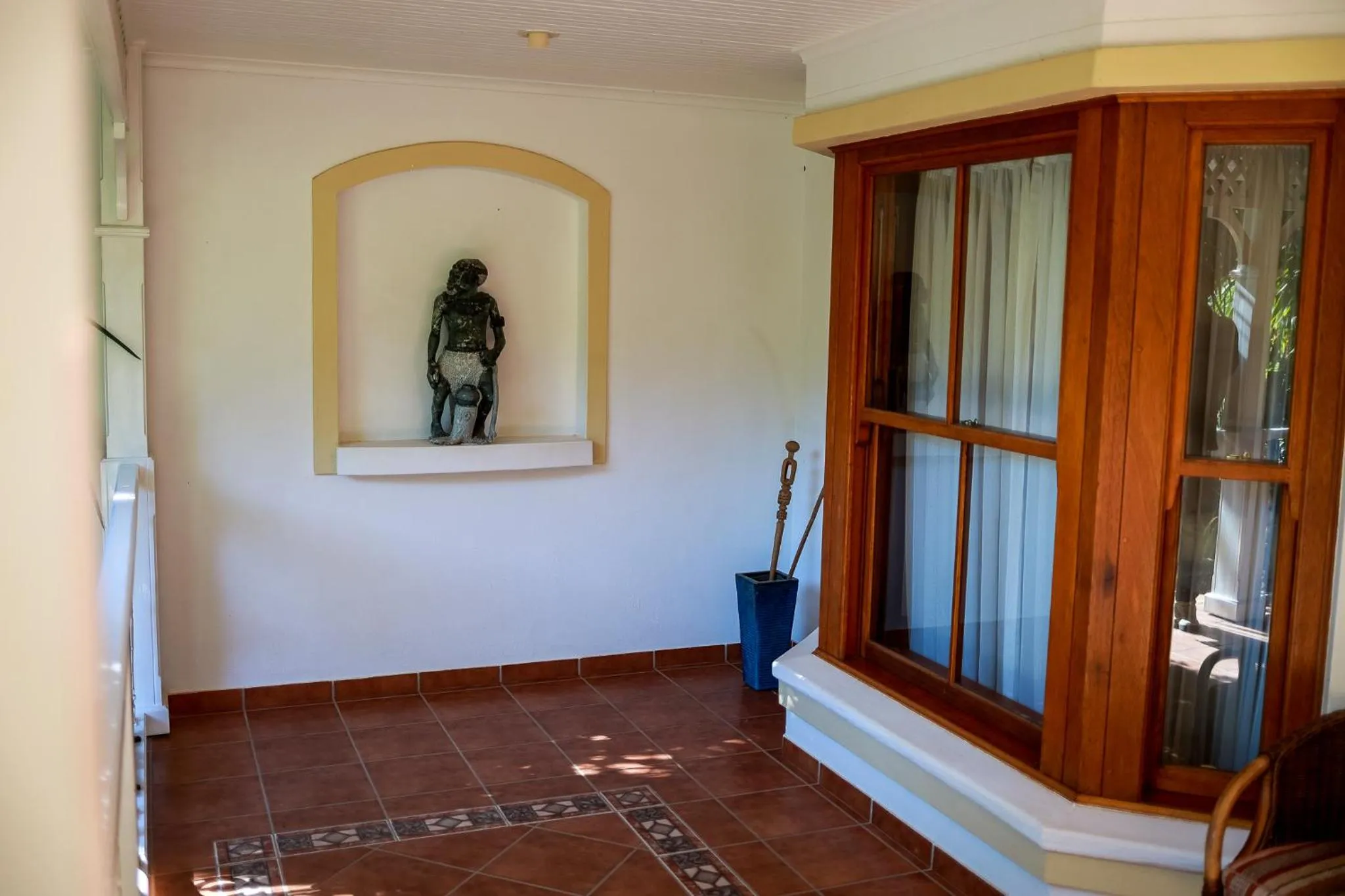 Patio in Altes Landhaus Country Lodge