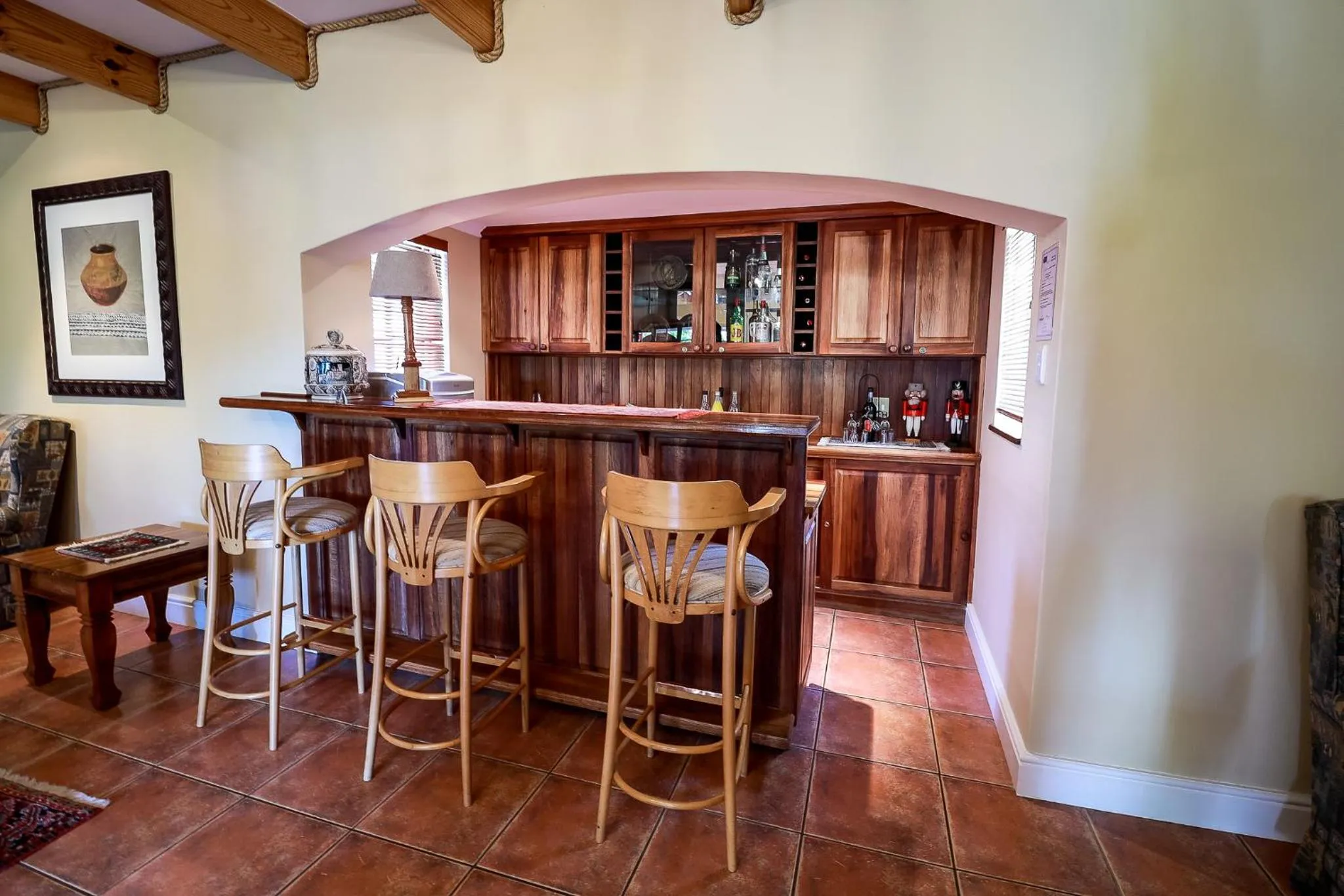 Library in Altes Landhaus Country Lodge