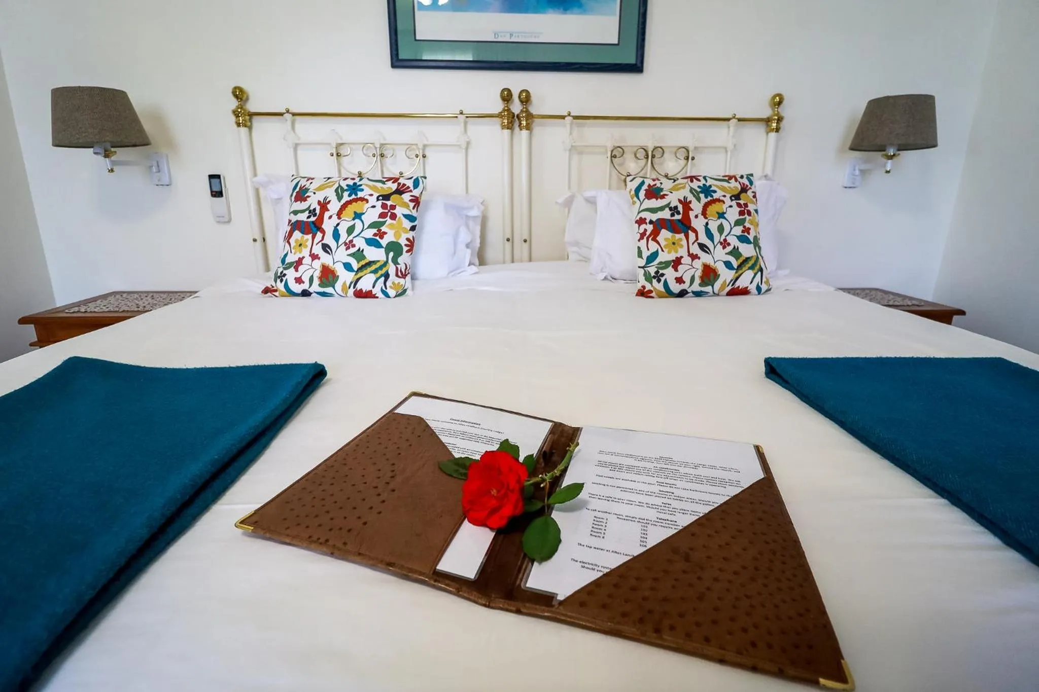 Bed in Altes Landhaus Country Lodge