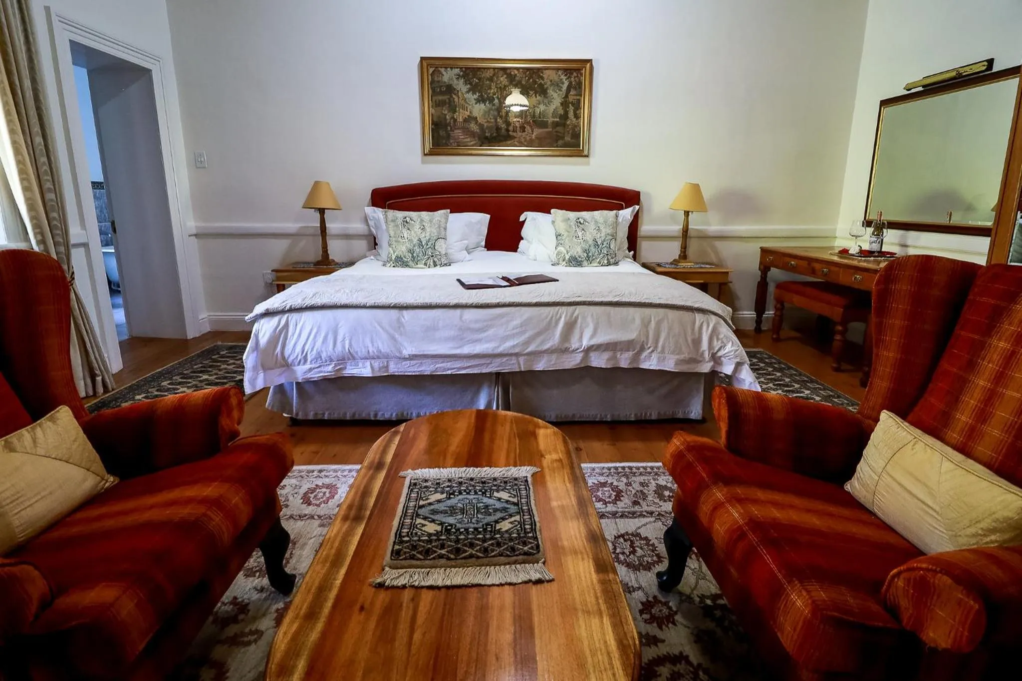Bedroom, Bed in Altes Landhaus Country Lodge